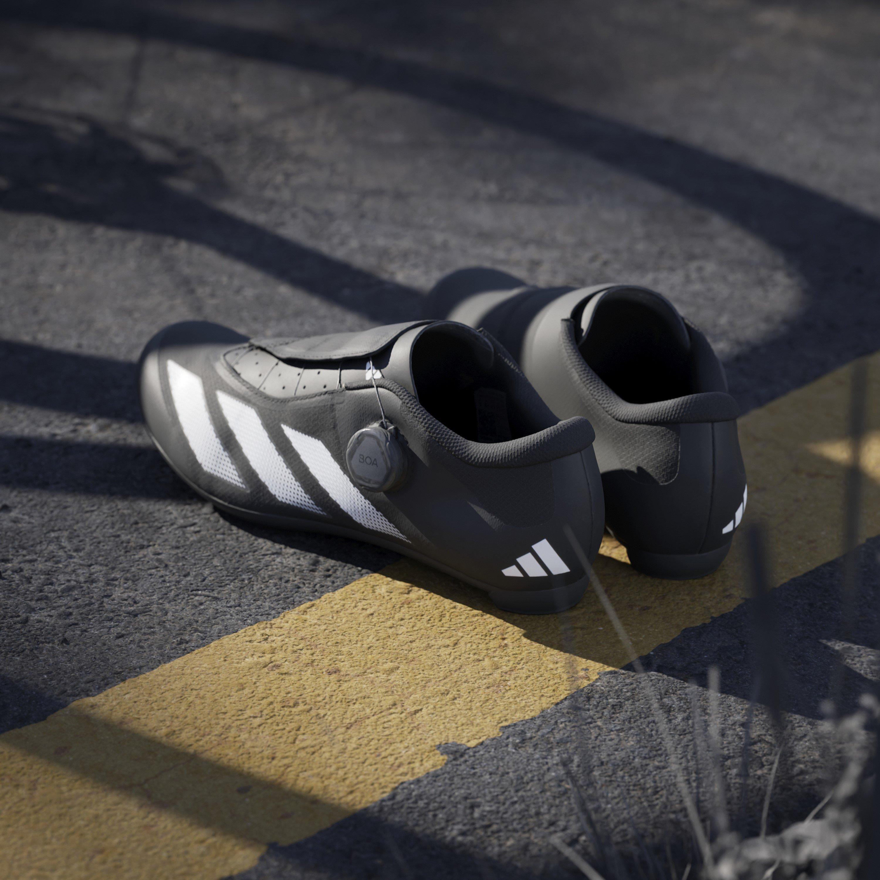 Core Black - adidas - Tempo 3-Stripes Boa Shoes Road Cycling Mens - 15