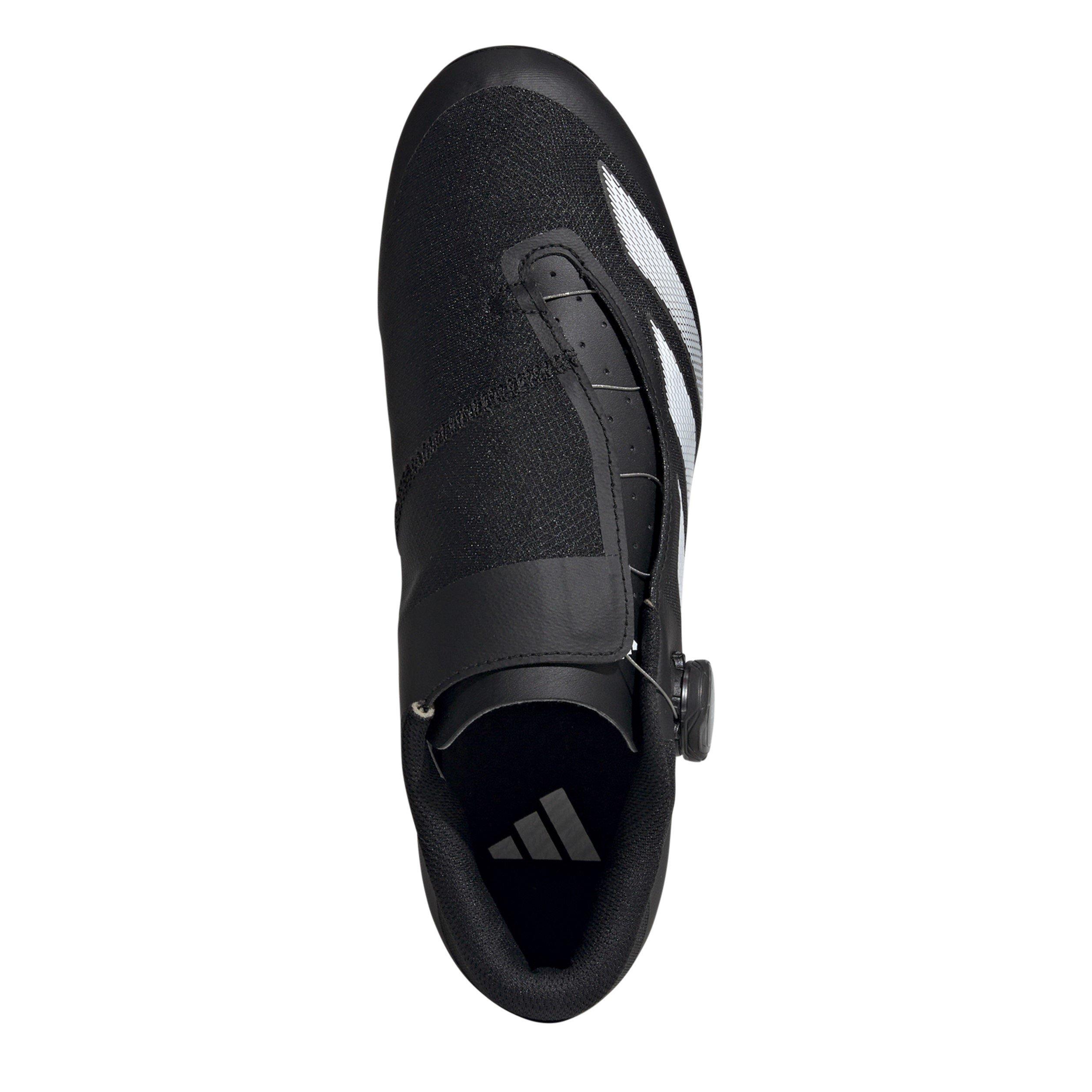 Core Black - adidas - Tempo 3-Stripes Boa Shoes Road Cycling Mens - 6