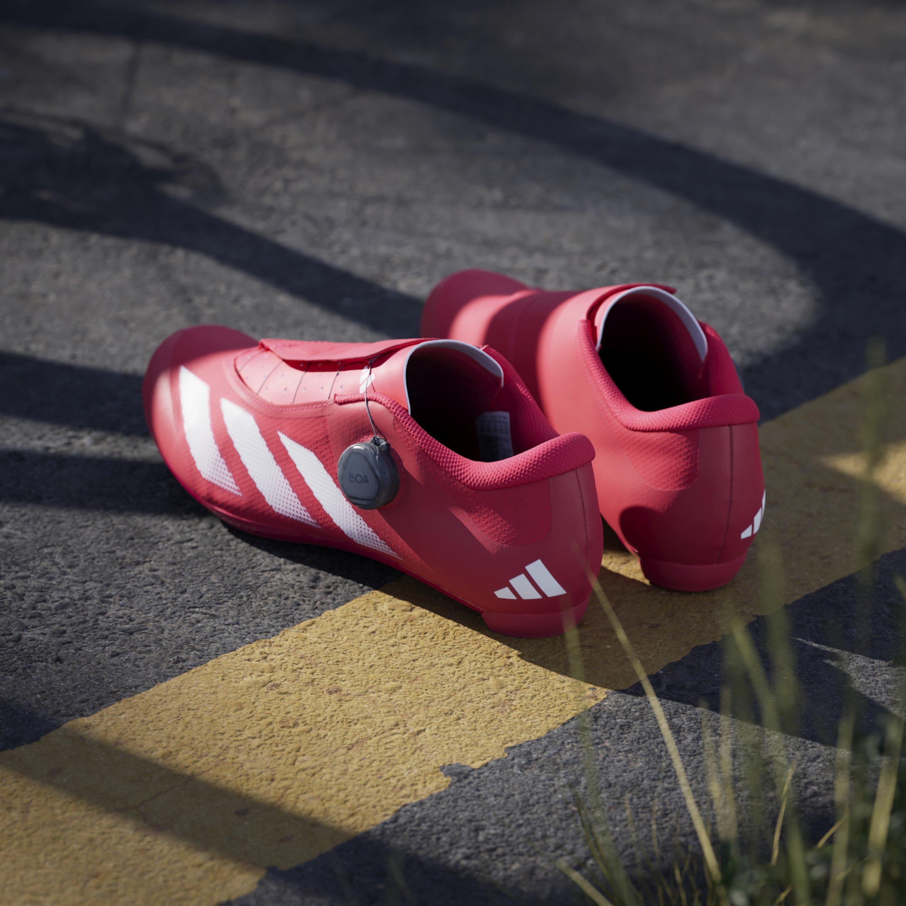 Ren Ruby - adidas - Men's Tempo Stripes Boa Road Cycling Shoes - 13