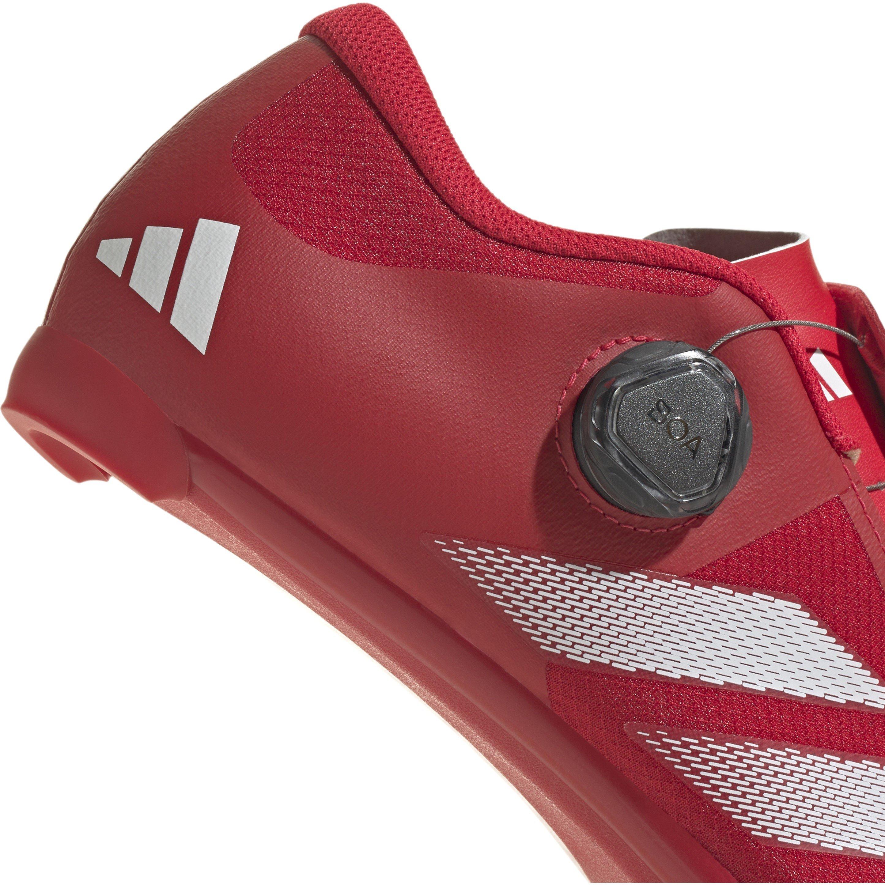 Ren Ruby - adidas - Men's Tempo Stripes Boa Road Cycling Shoes - 8