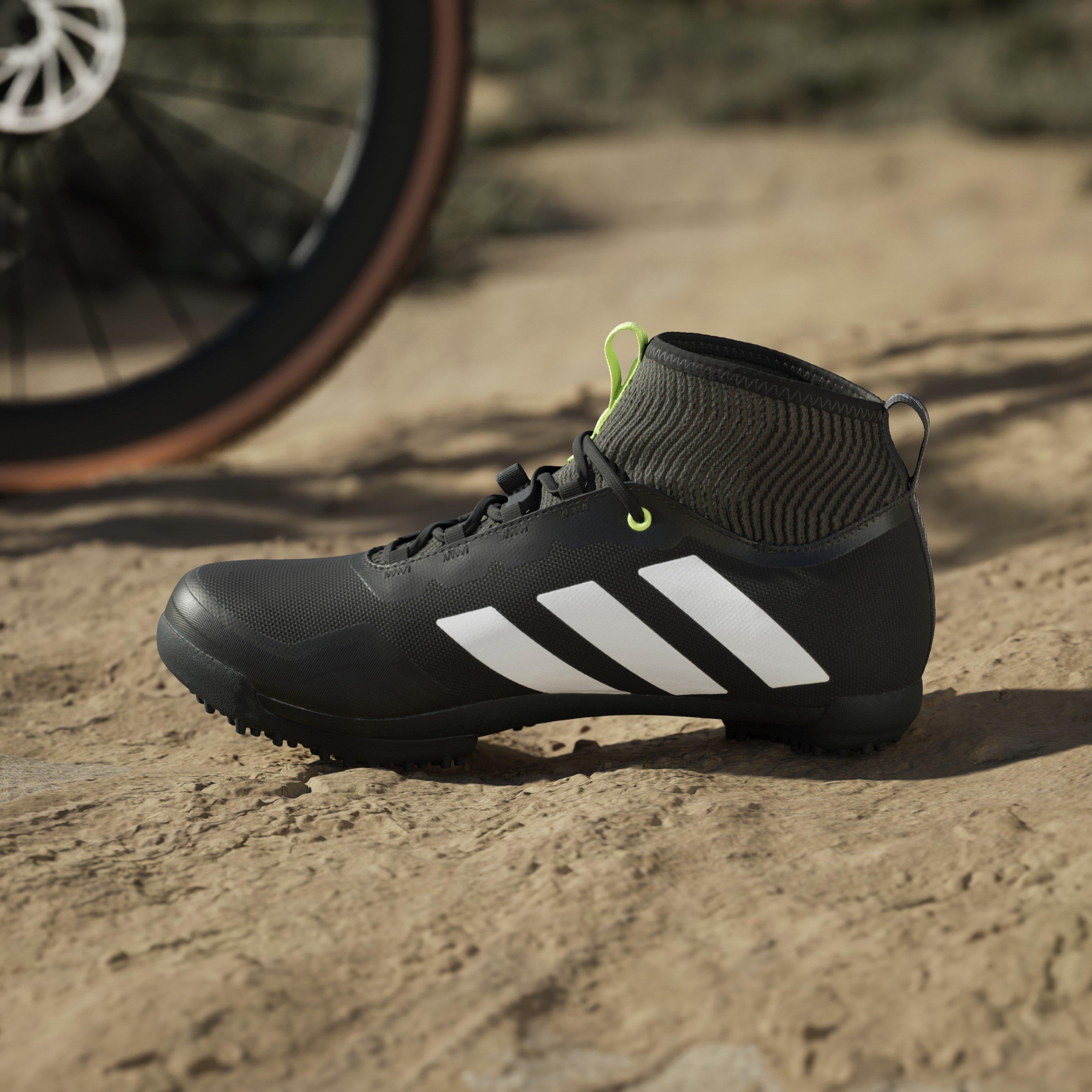 Core Nero/Ftwr - adidas - The Gravel Shoe 2.0 Road Cycling Shoes Mens - 16