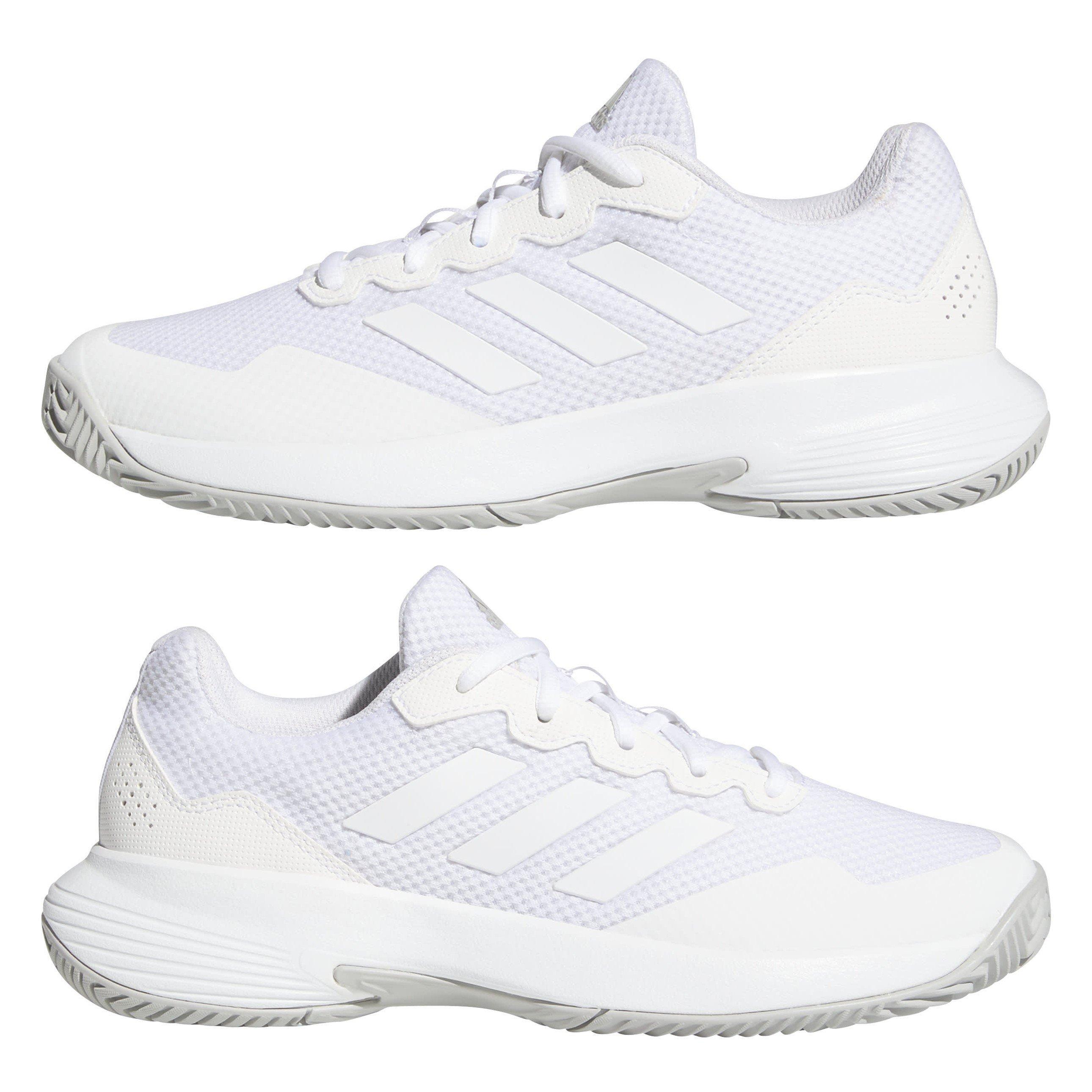 Hvid - adidas - GameCourt 2.0 Shoes Womens - 10