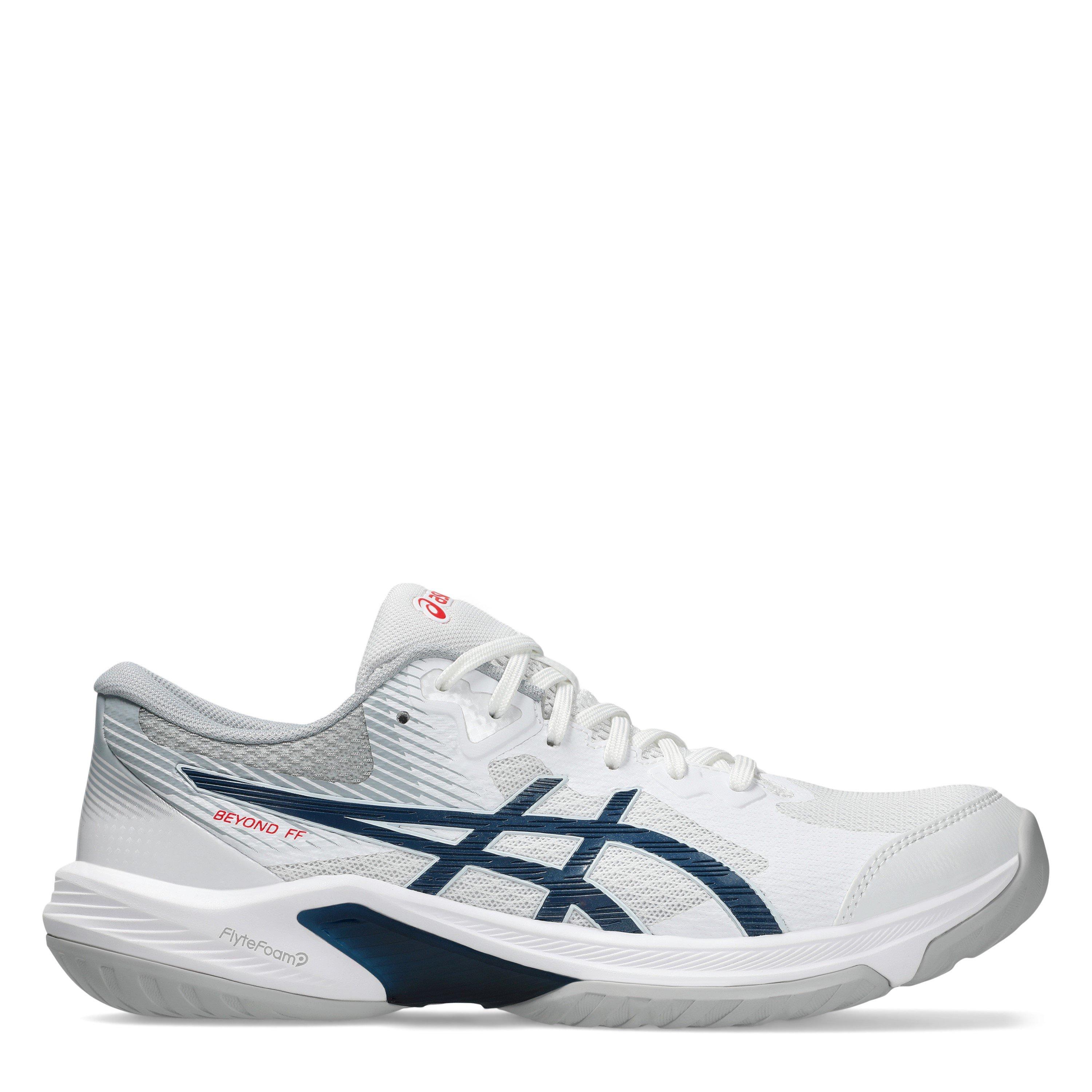 Asics Men's Beyond Volleyball Shoes - Wht/Mako Blue - 10 (45)