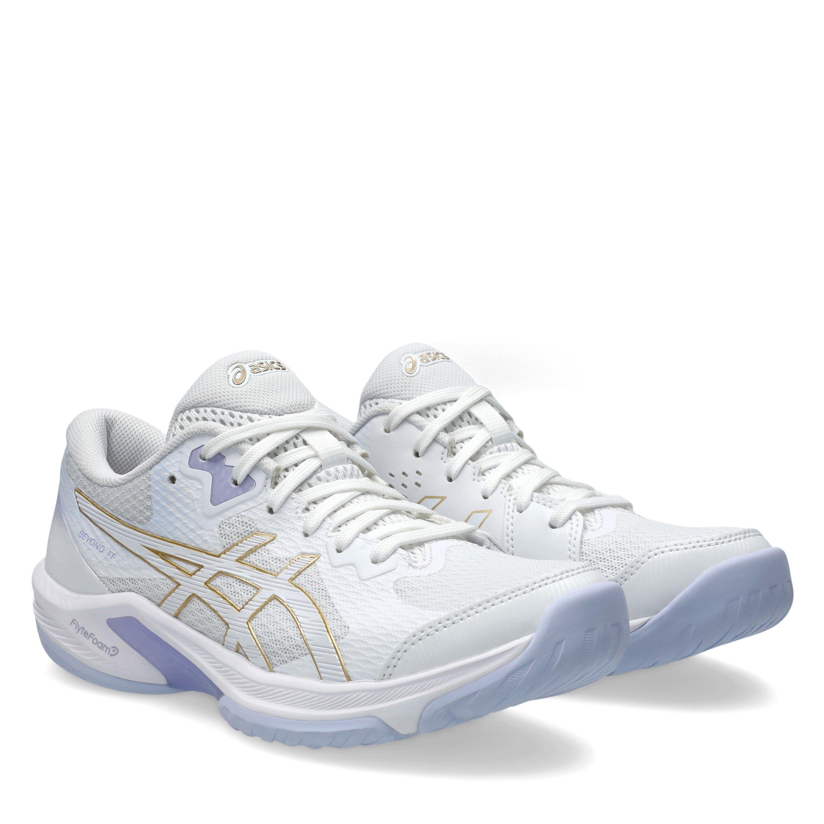 Wht/Champ - Asics - Beyond Netball Shoes - 4