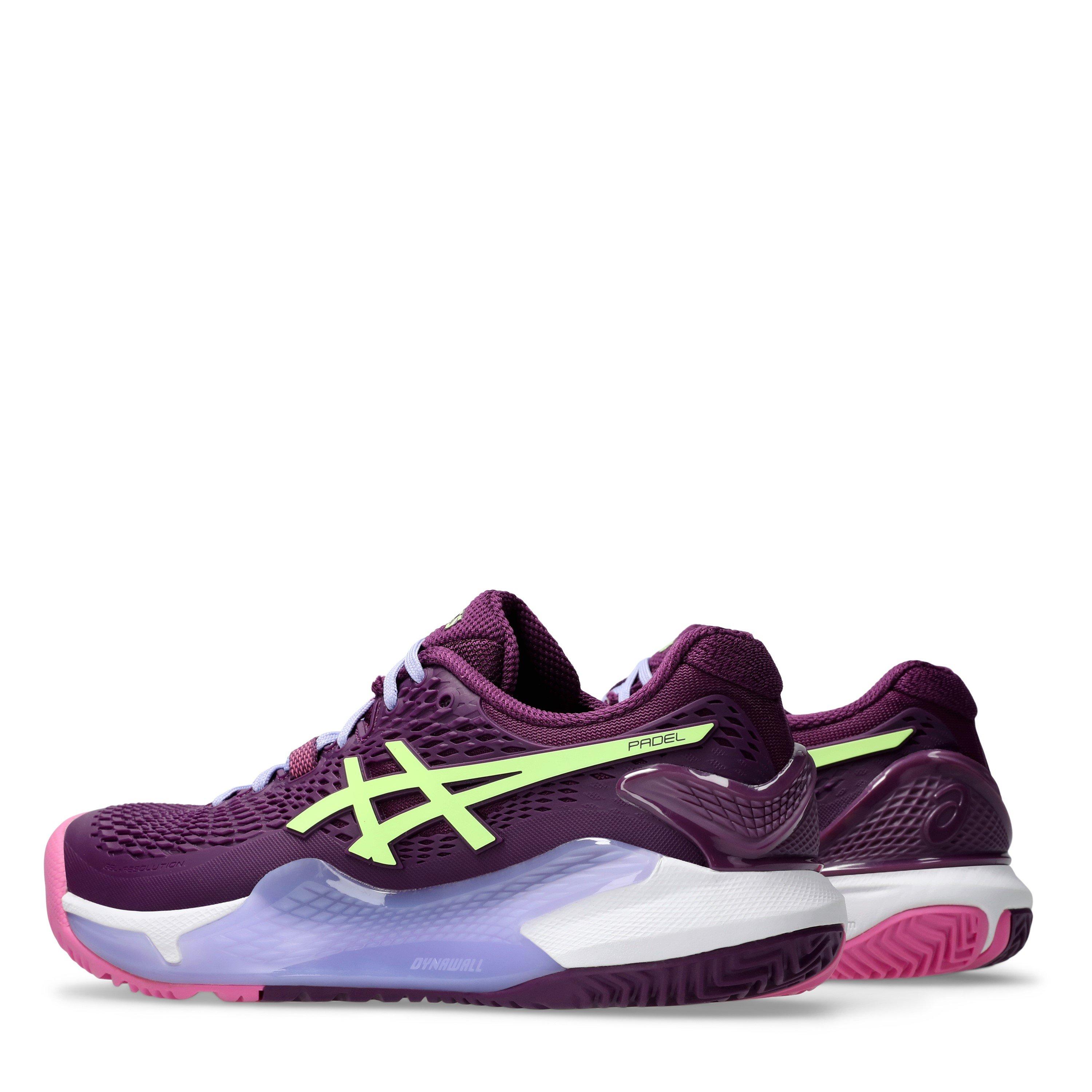Mauve profondo - Asics - Gel Resolution Padel Trainers - 5