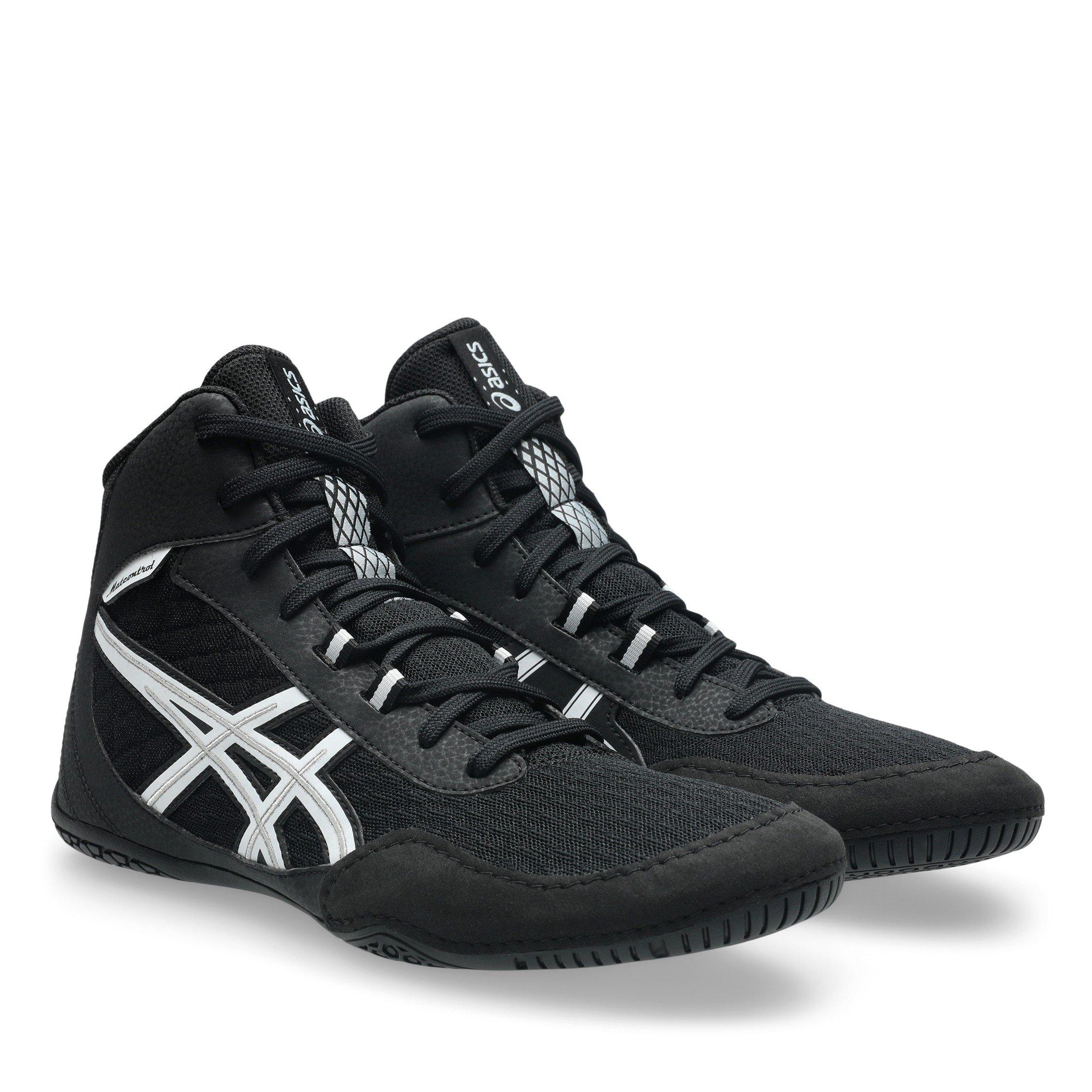 Black/White - Asics - Men's Matcontrol Mid Cut Boxing Boot - 4