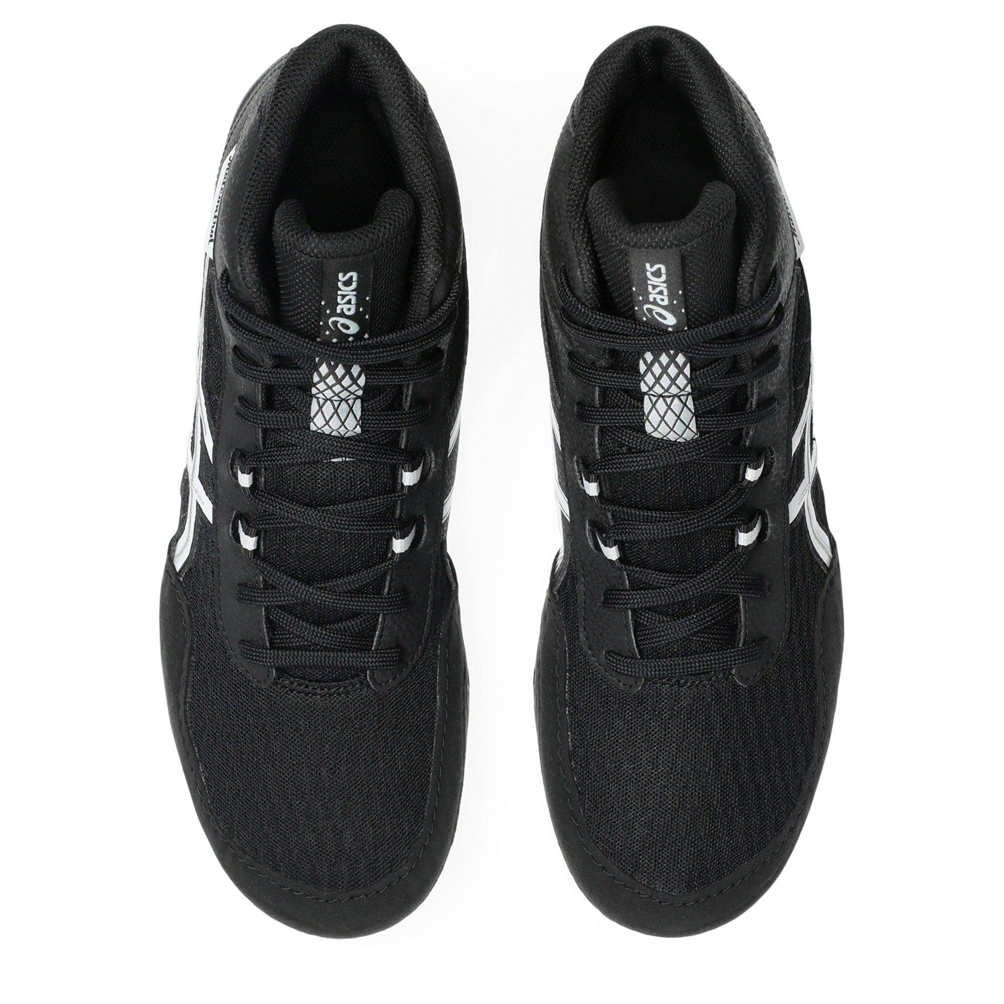 Black/White - Asics - Men's Matcontrol Mid Cut Boxing Boot - 6