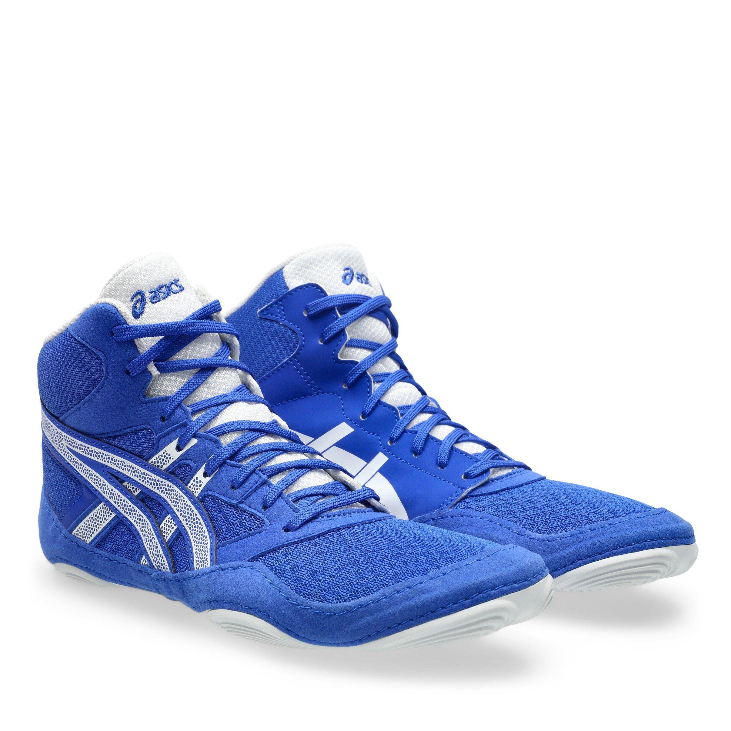 Neon Blue - Asics - Men's Mid Cut Boxing Boot - 4