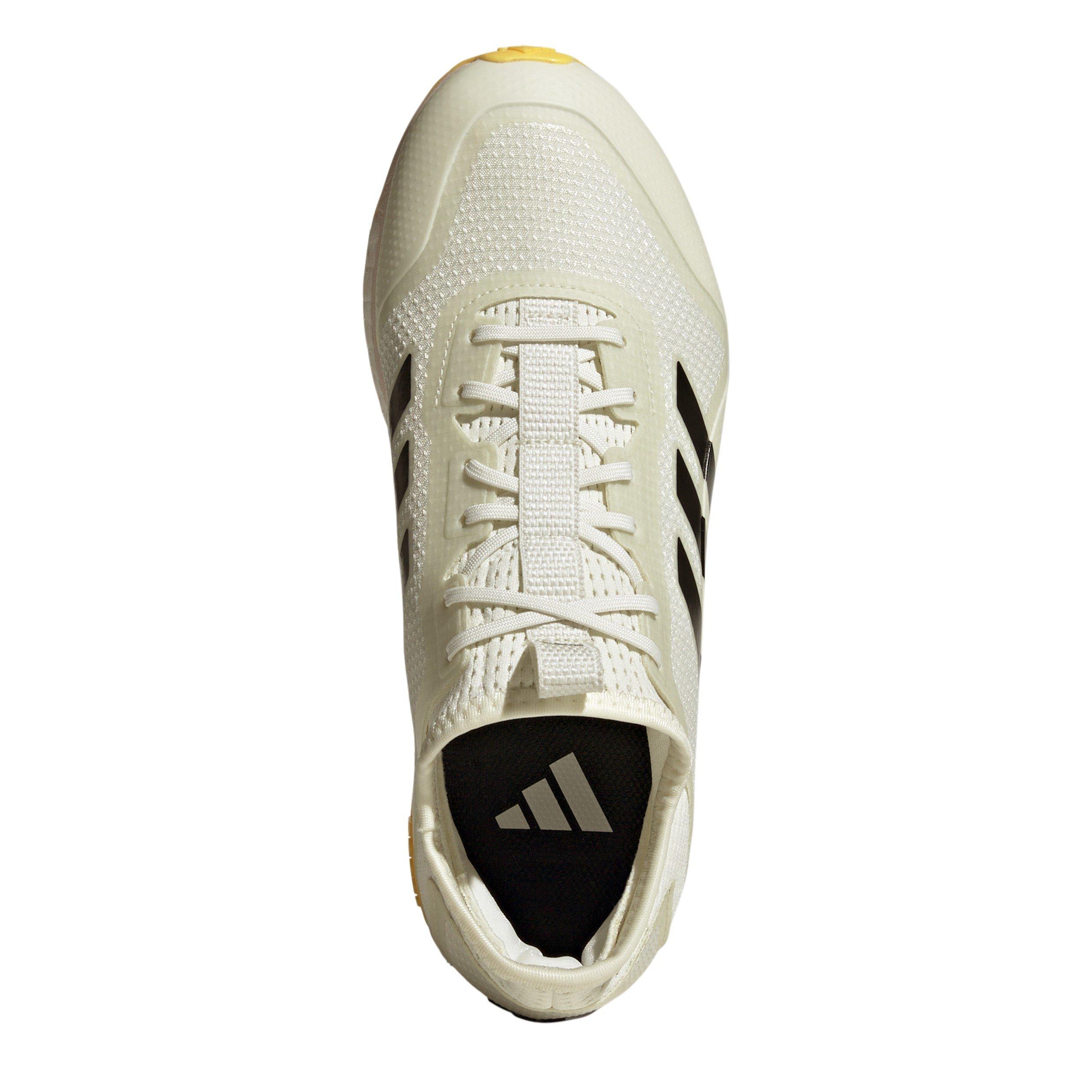 Ivory/Blk/Spark - adidas - Fabela X Empower Indoor Hockey Shoes - 5