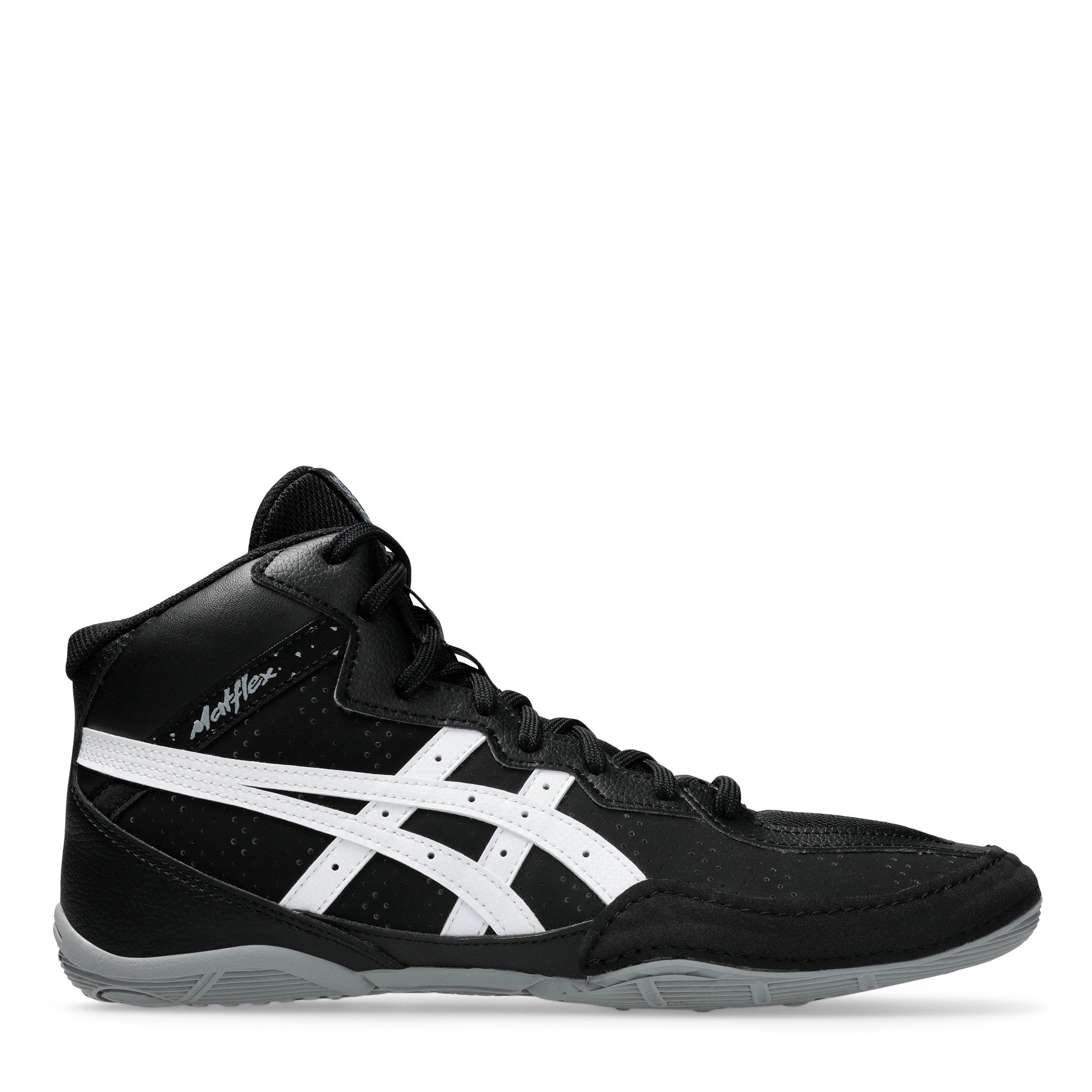 Negro/Blanco - Asics - Men's Matflex Mid Cut Boxing Boot - 1
