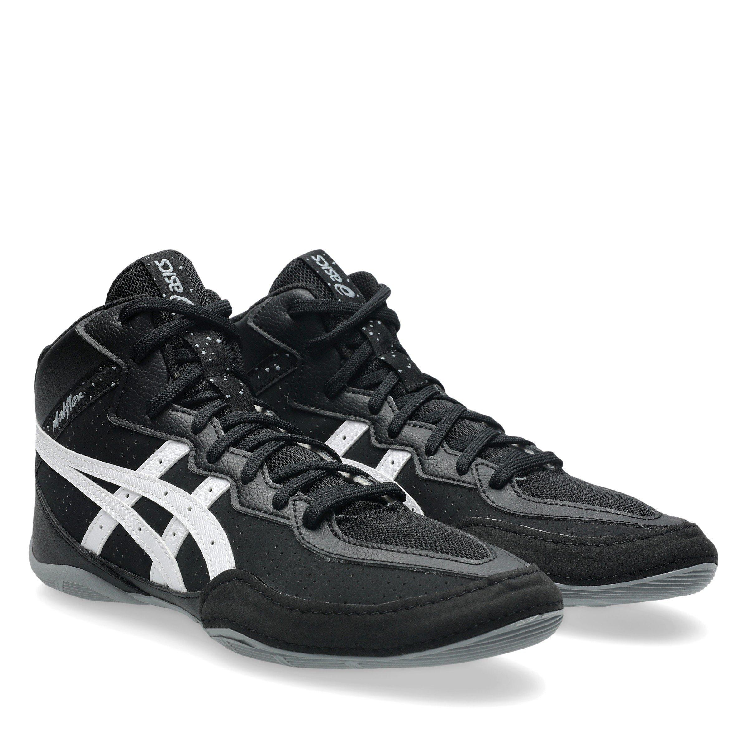 Negro/Blanco - Asics - Men's Matflex Mid Cut Boxing Boot - 4