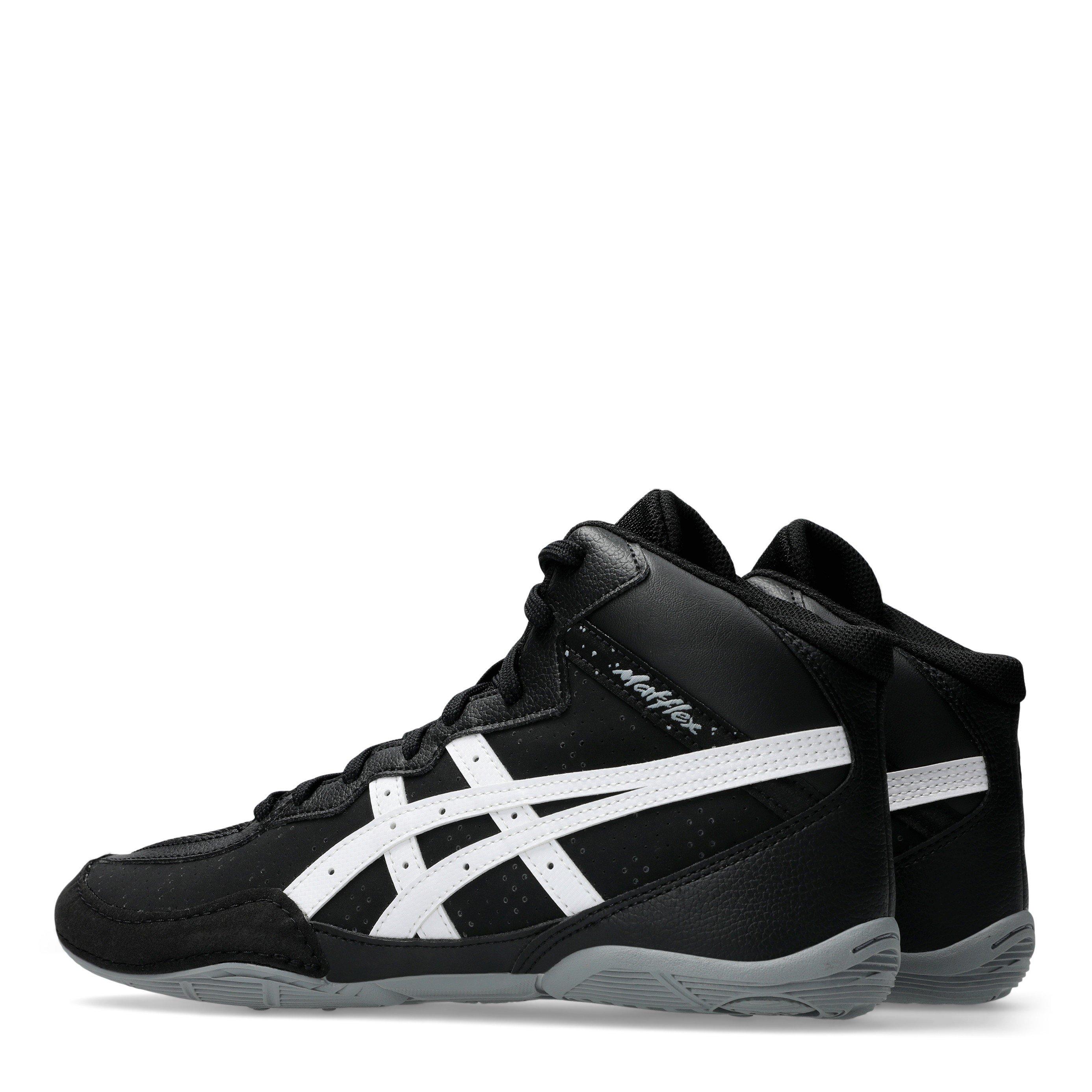 Negro/Blanco - Asics - Men's Matflex Mid Cut Boxing Boot - 5
