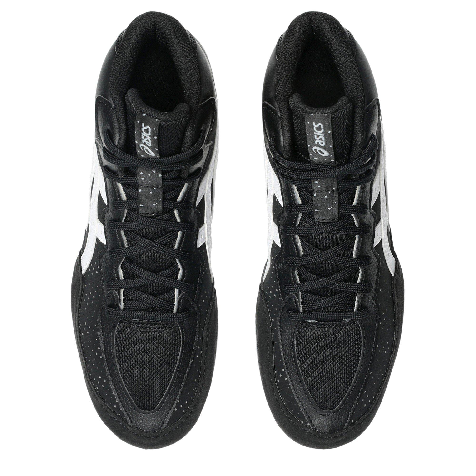 Negro/Blanco - Asics - Men's Matflex Mid Cut Boxing Boot - 6