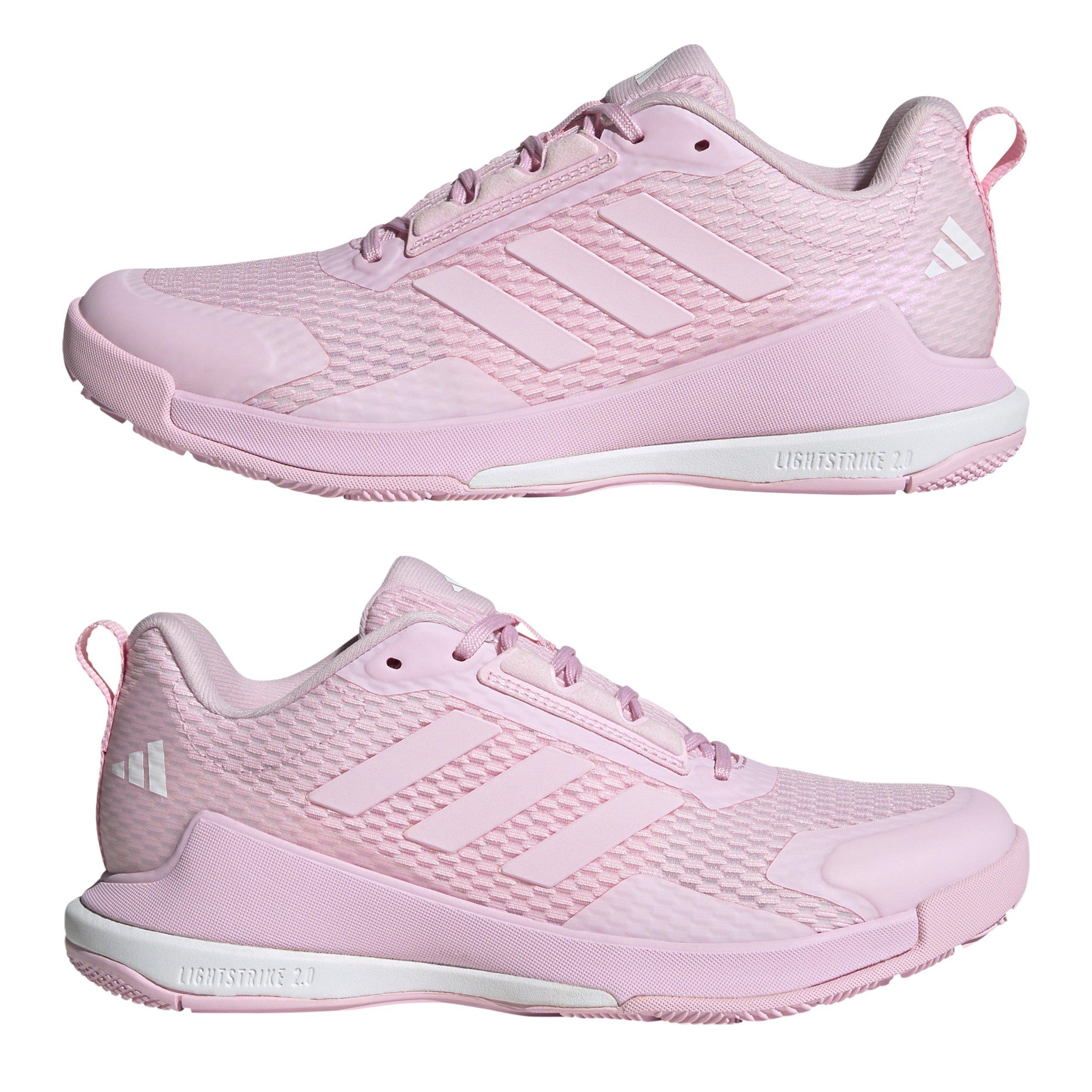 Klar Pink - adidas - Adults Novaflight Indoor Volleyball Shoes - 9