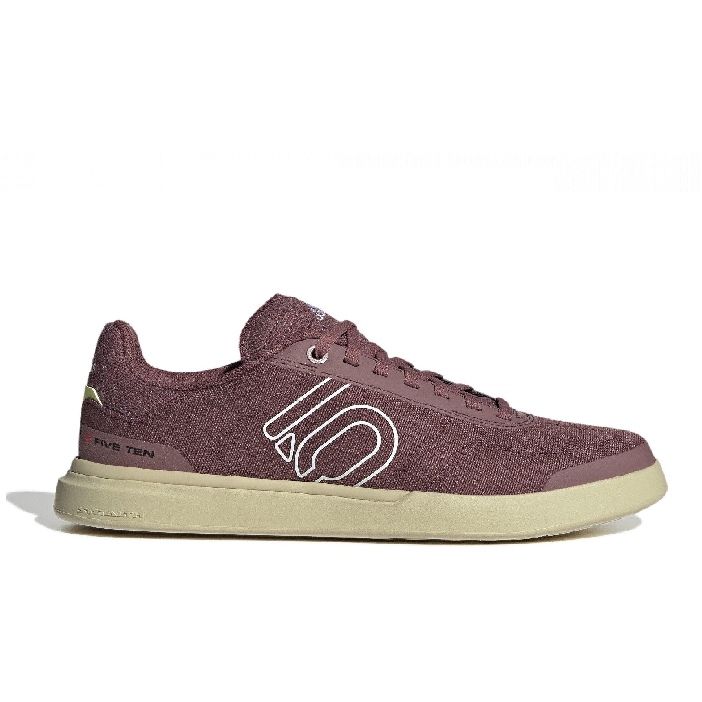 Burgundy - Five Ten - Five-Ten Sleuth DLX Canvas Mountain Bike Shoes Women's - 1