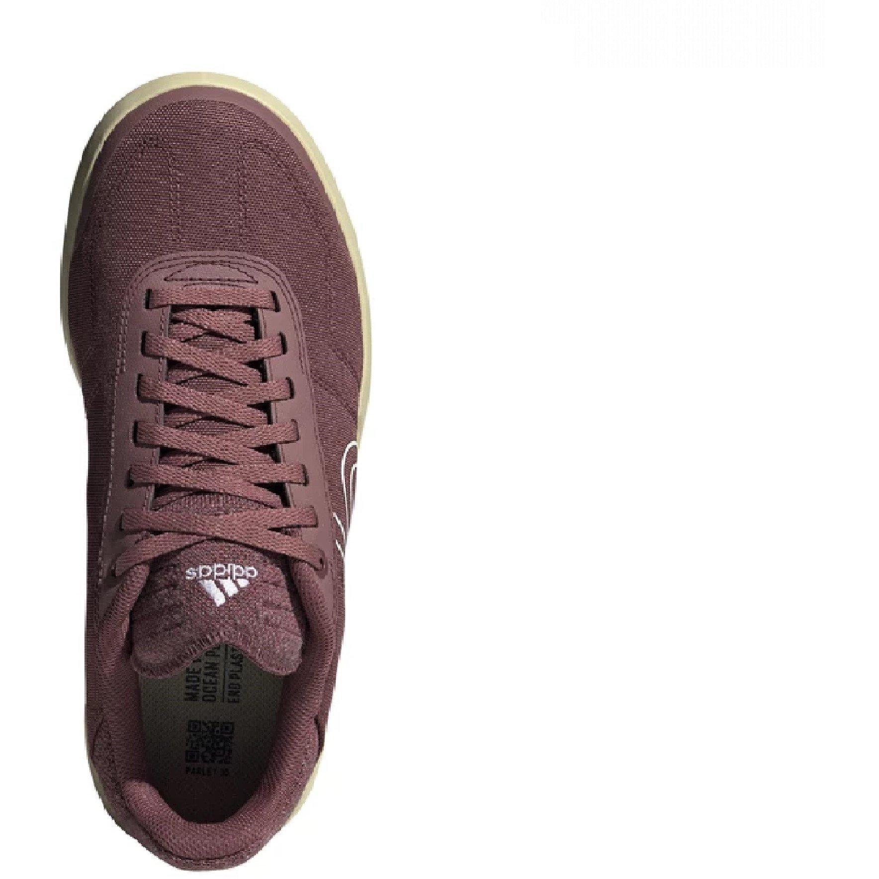 Burgundy - Five Ten - Sleuth DLX Canvas Mountain Bike Shoes Women's - 4