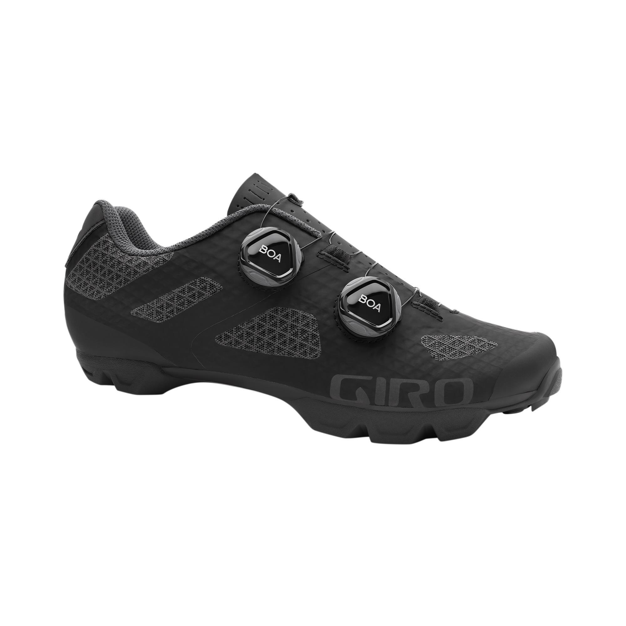Black/Shadow - Giro - Sector Womens MTB Cycling Shoes - 2