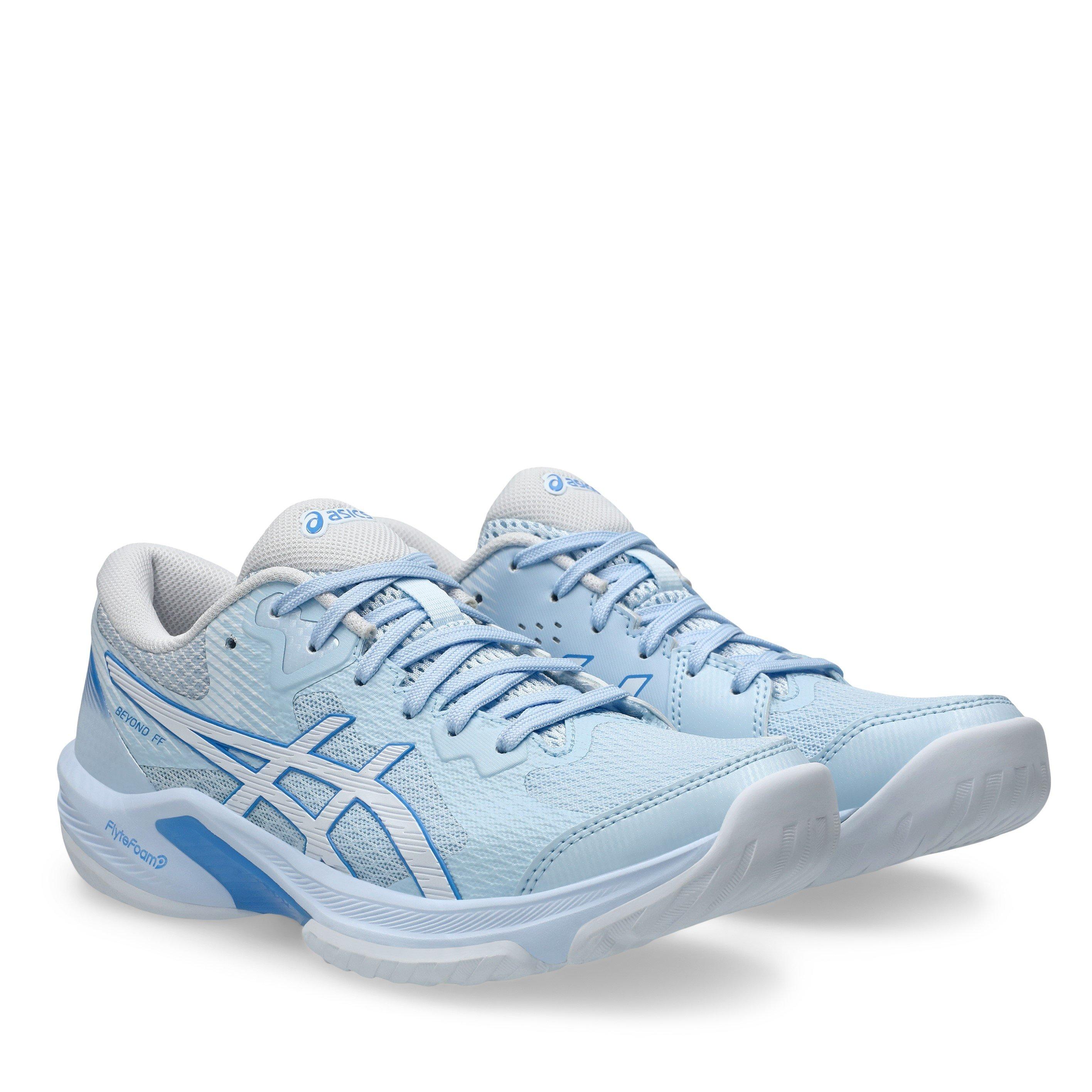 Blauw/Wit - Asics - Beyond Ff Netball Shoes Womens - 4