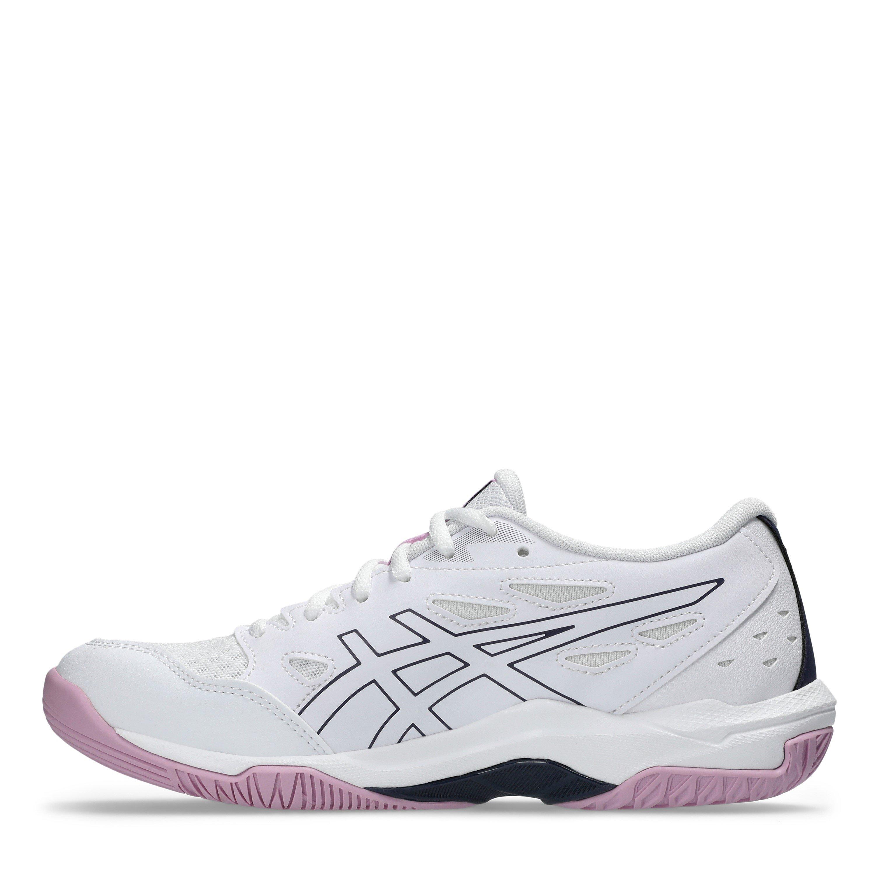 White/Purple - Asics - Gel-Rocket 11 Netball Shoes Womens - 2