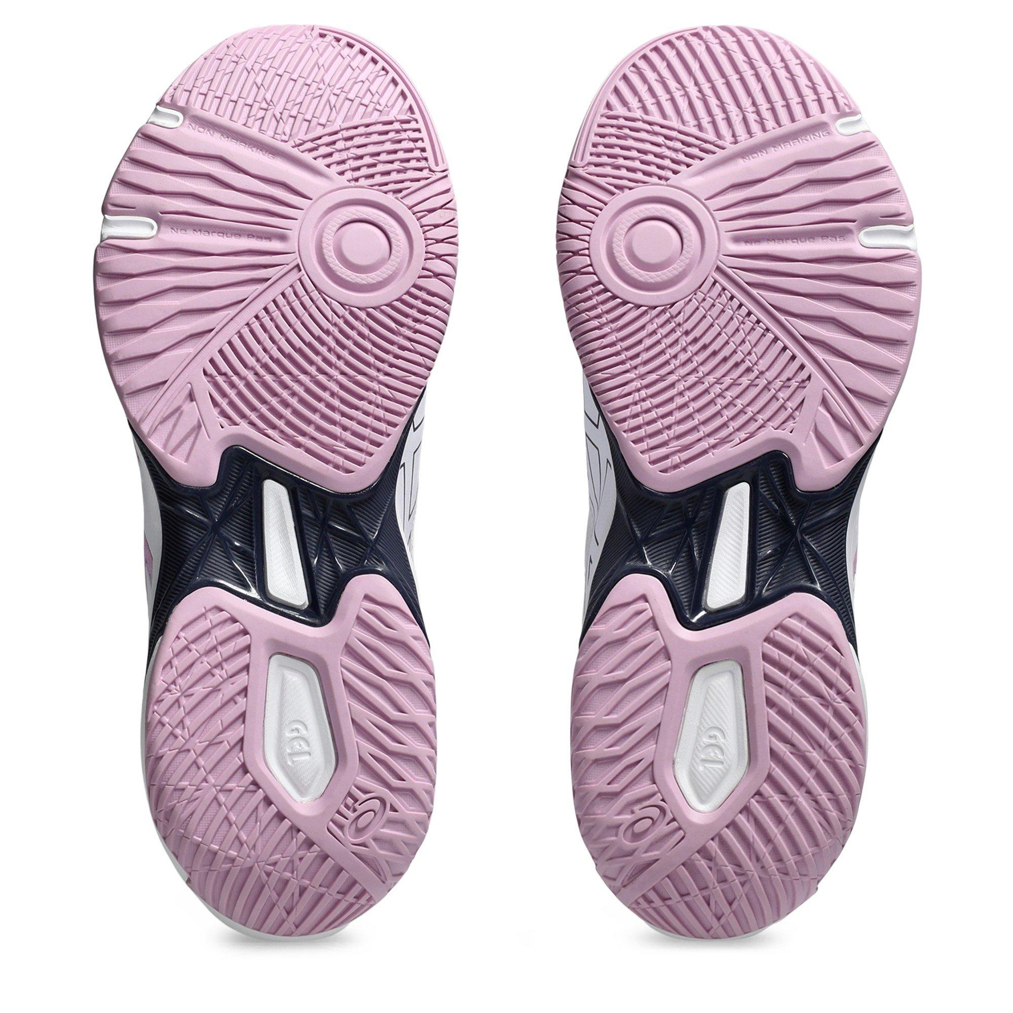 White/Purple - Asics - Gel-Rocket 11 Netball Shoes Womens - 3