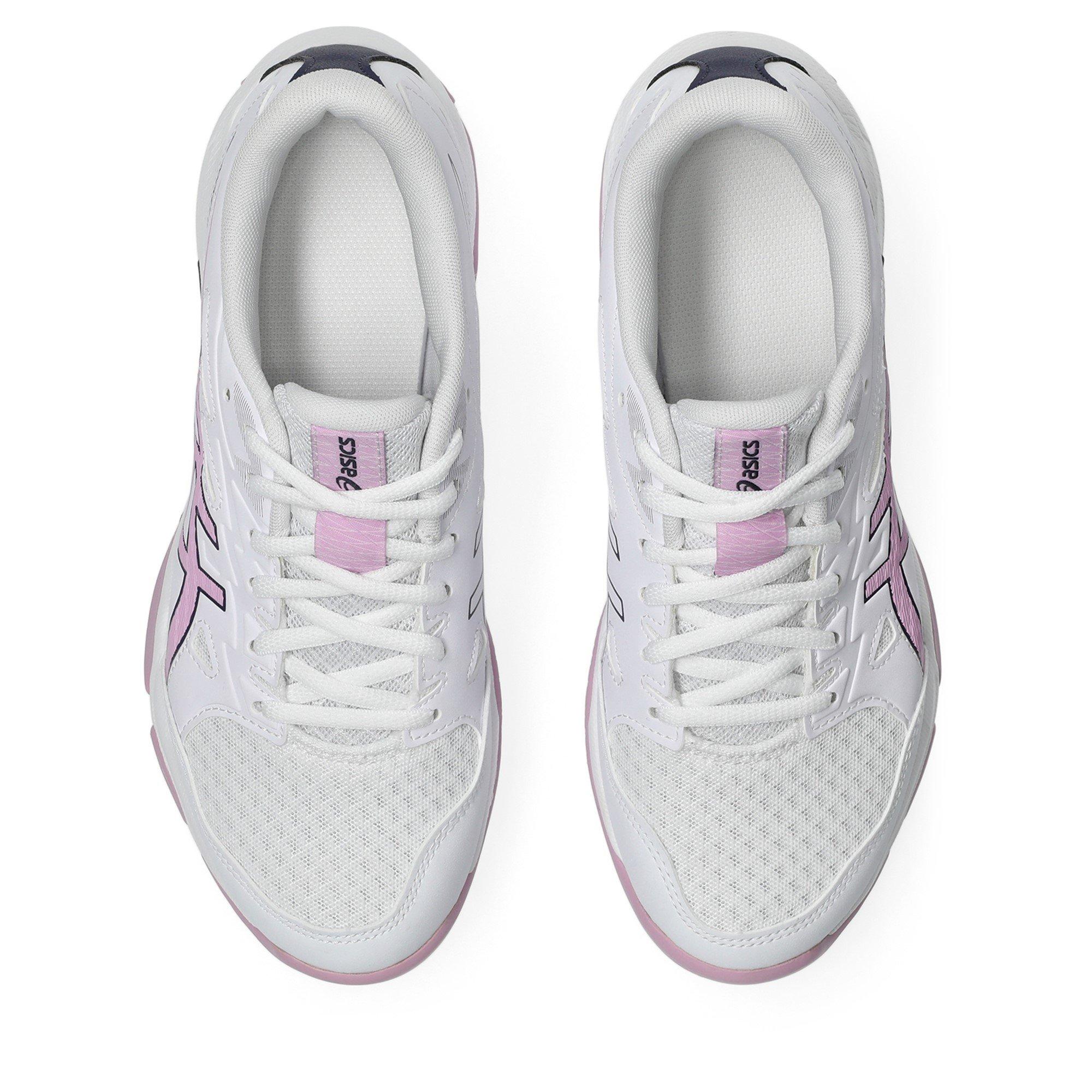 White/Purple - Asics - Gel-Rocket 11 Netball Shoes Womens - 6