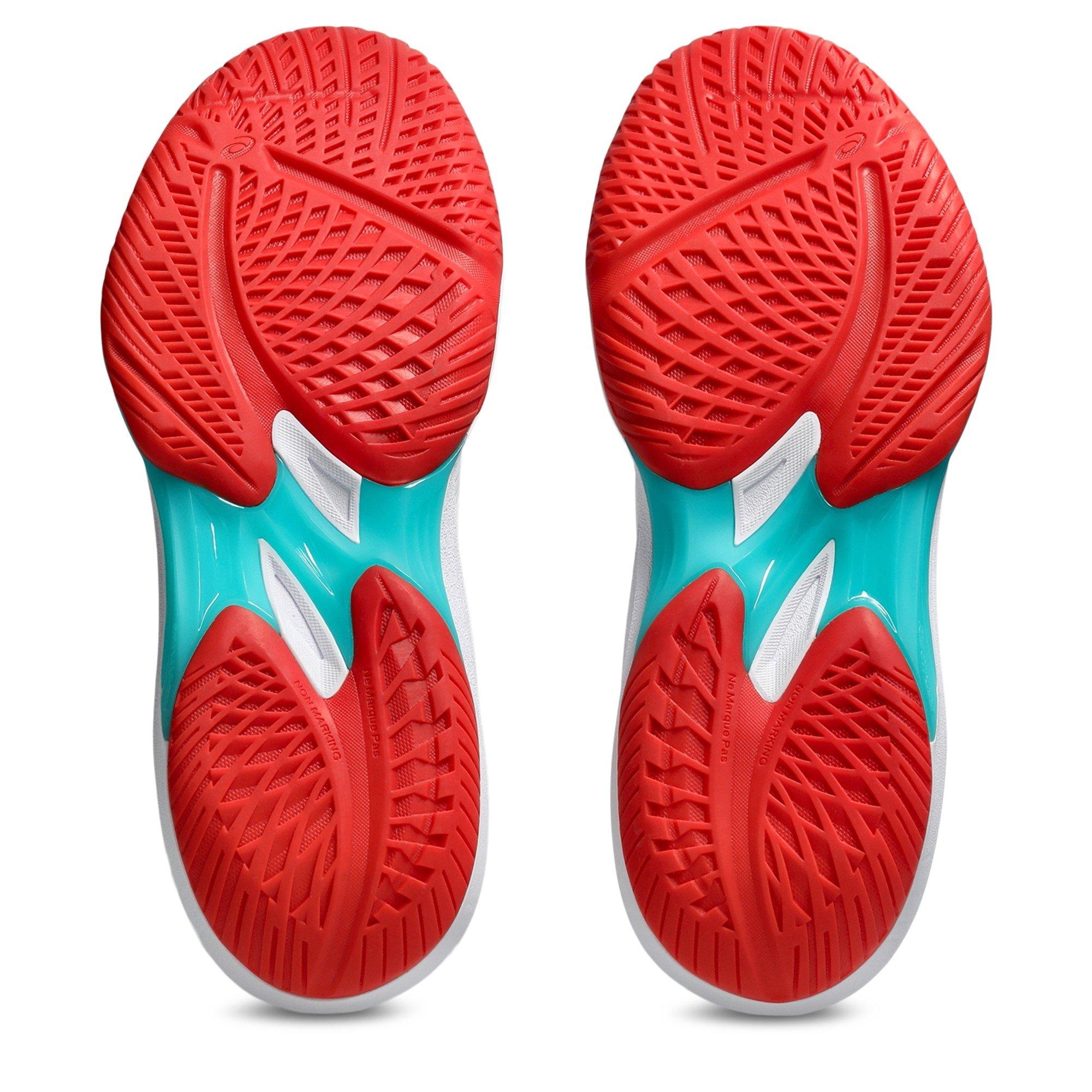 Wht/Sea Glass - Asics - Sky Elite Netball Shoes - 3