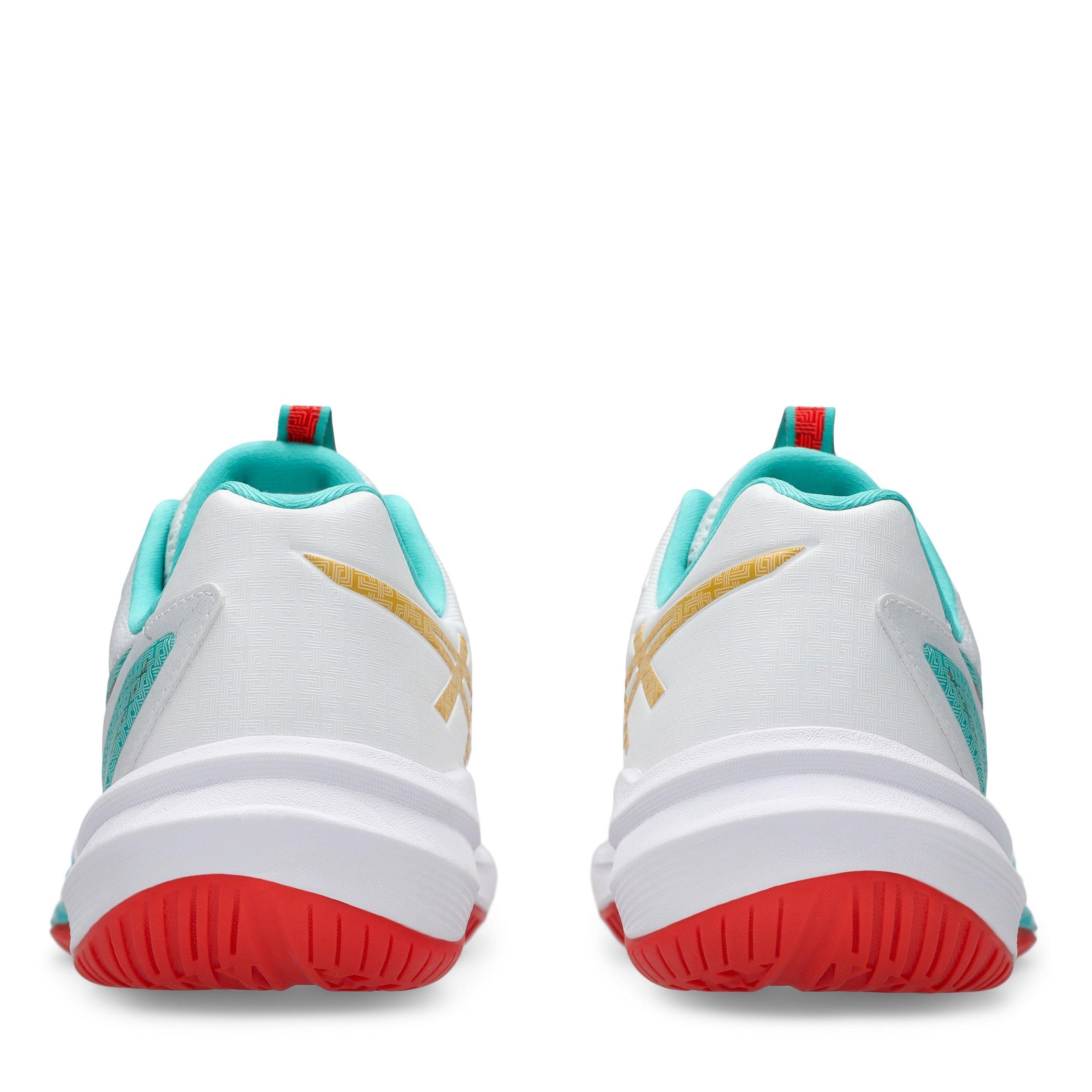 Wht/Sea Glass - Asics - Sky Elite Netball Shoes - 7