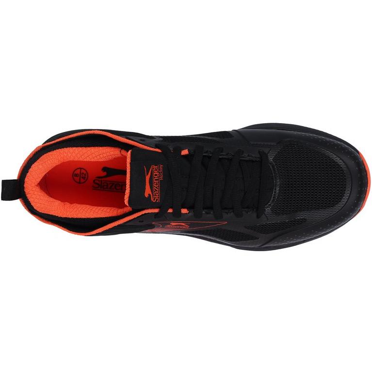 Noir/Orange - Slazenger - Pro Men's Field Hockey Shoes - 3