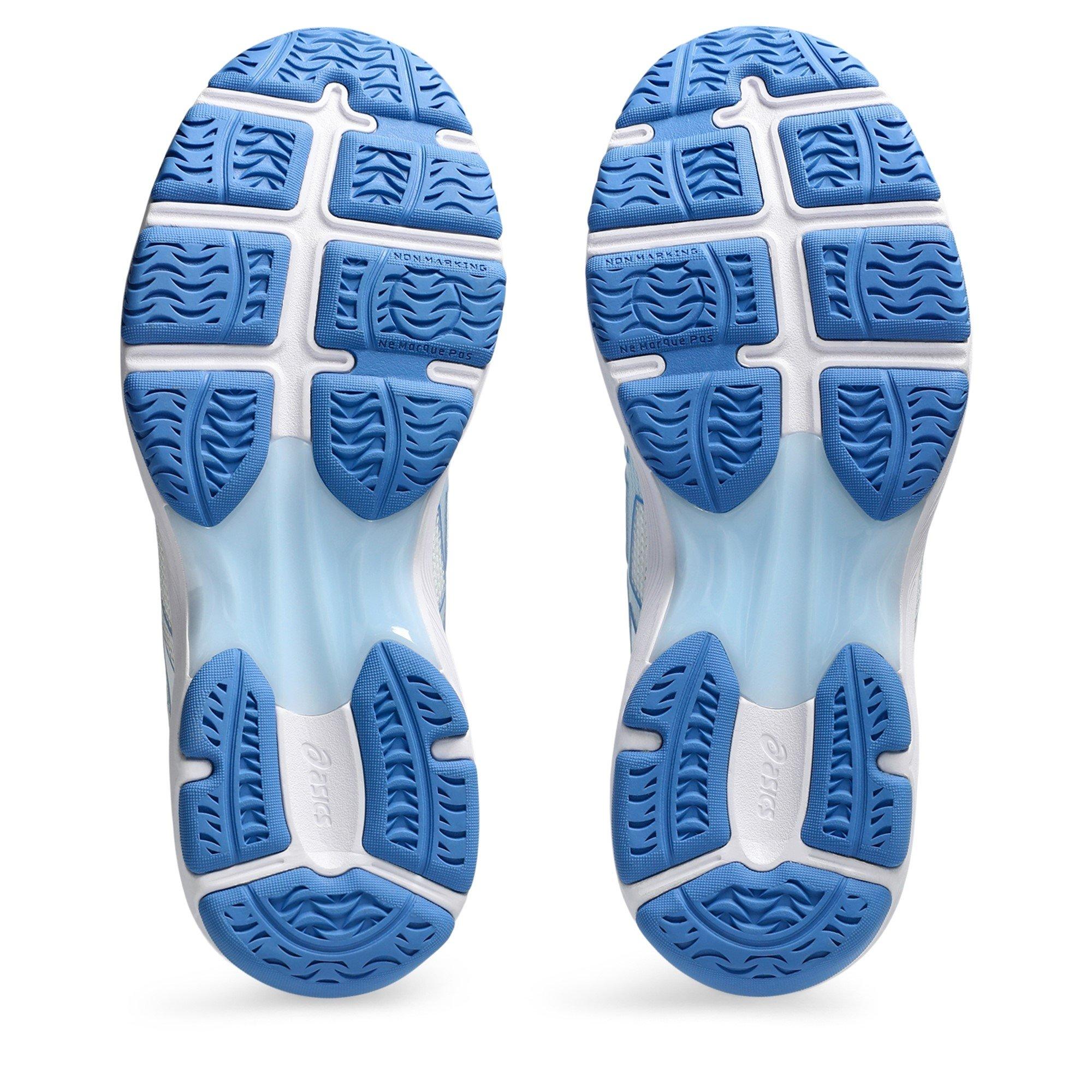 Branco/Azul - Asics - Gel-Netburner Academy 10 Netball Shoes Womens - 3