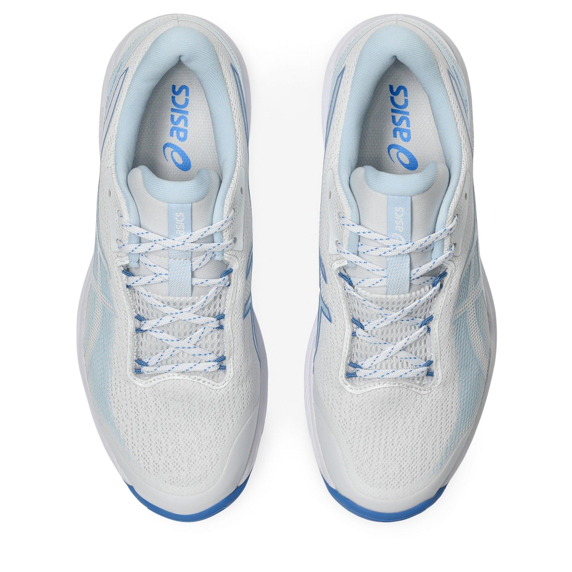 Branco/Azul - Asics - Gel-Netburner Academy 10 Netball Shoes Womens - 6