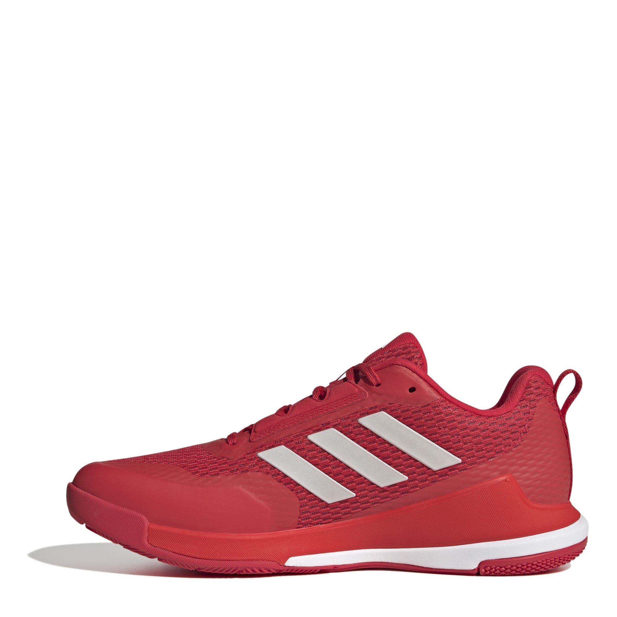 Rosso/Argento - adidas - Novaflight 2 Indoor Shoes - 2