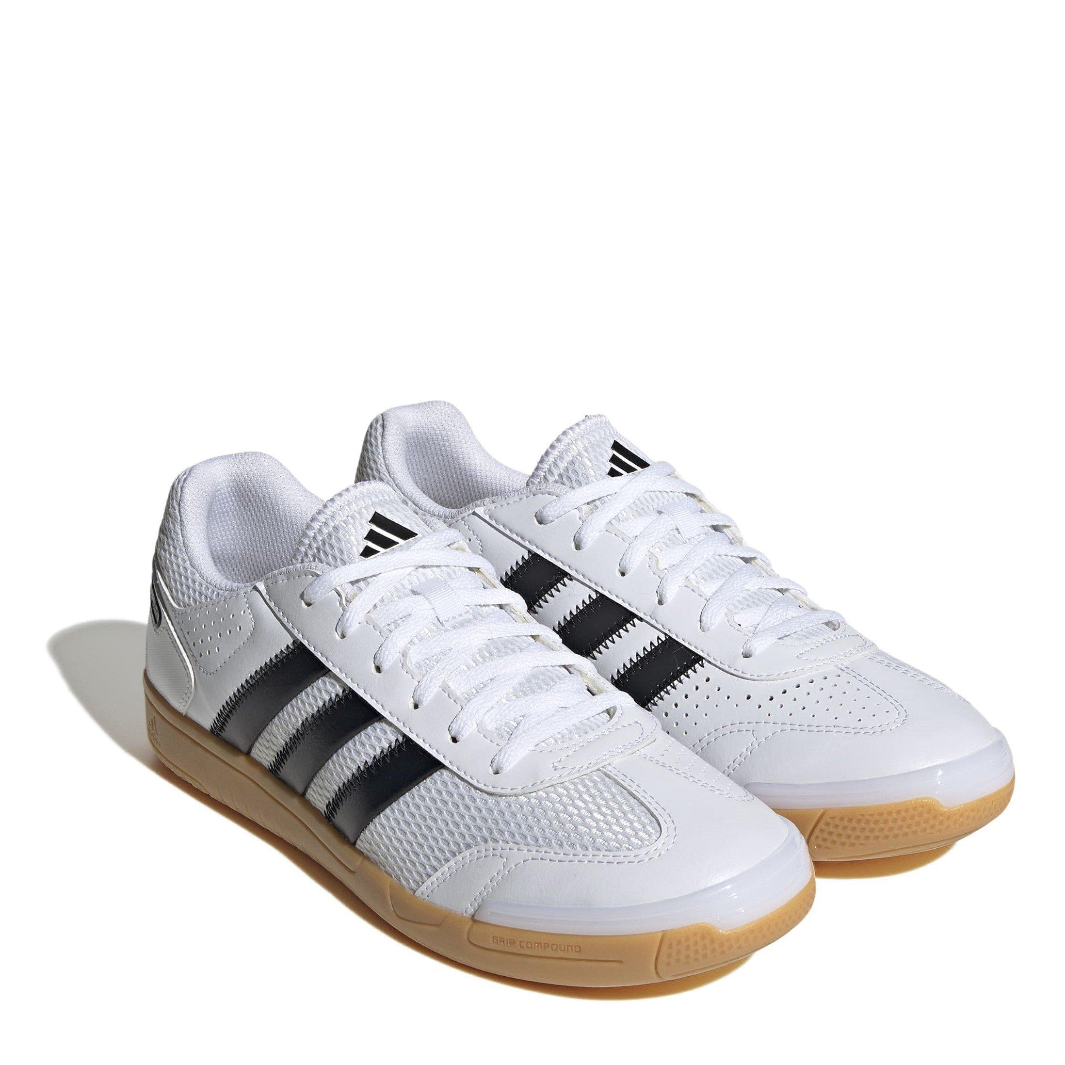 Wit/Gom - adidas - Spezial Light Handball Trainers Adults - 3