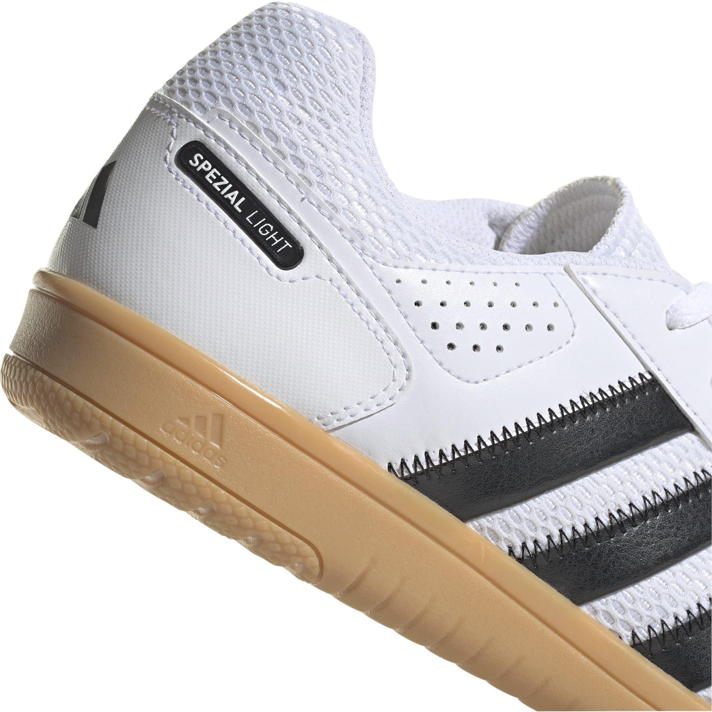 Wit/Gom - adidas - Spezial Light Handball Trainers Adults - 8