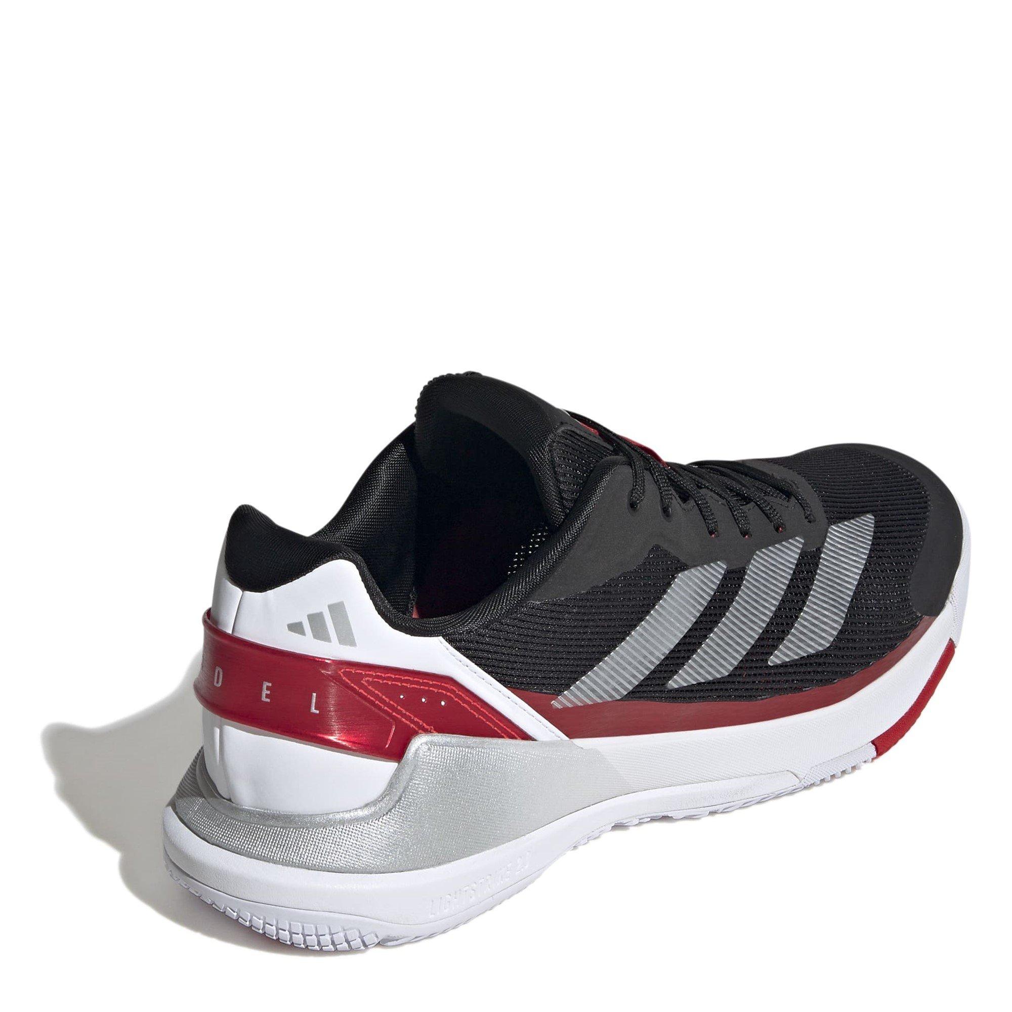 Schwarz/Weiß - adidas - Crazyquick Padel Shoes - 4