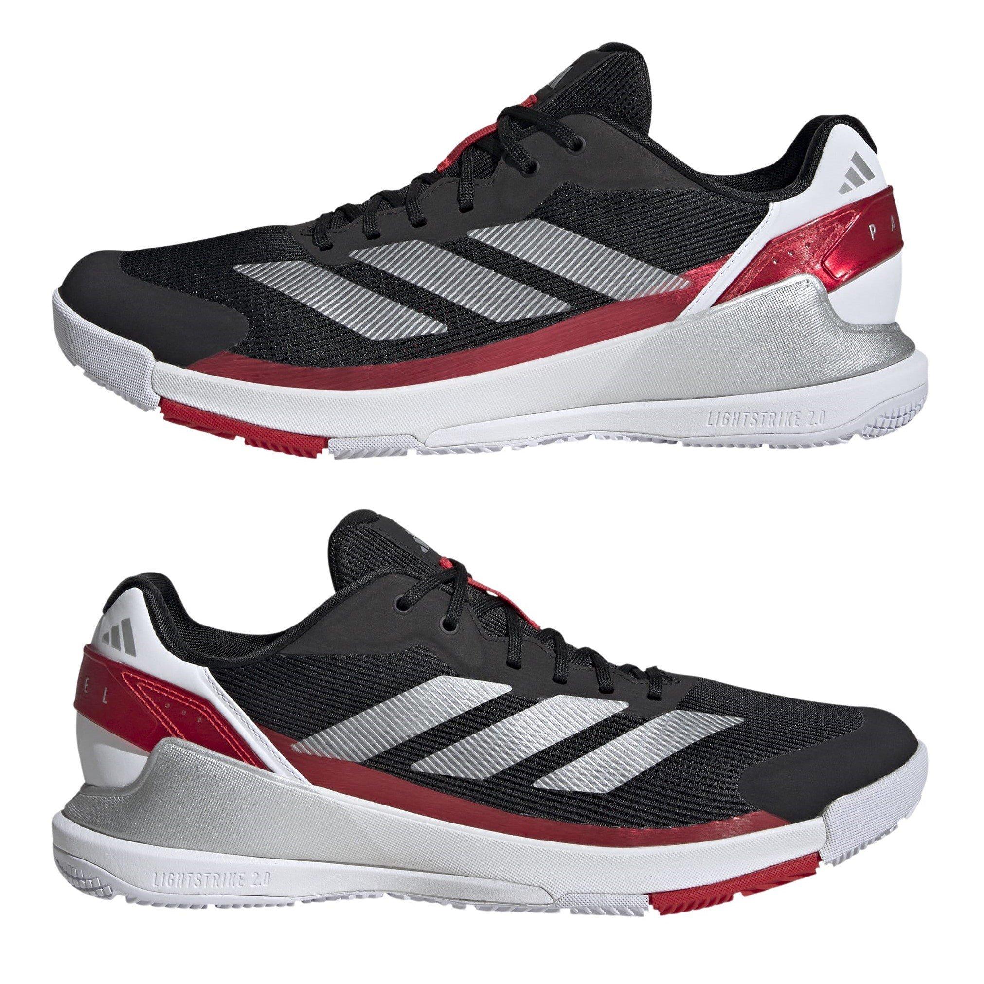 Schwarz/Weiß - adidas - Crazyquick Padel Shoes - 9