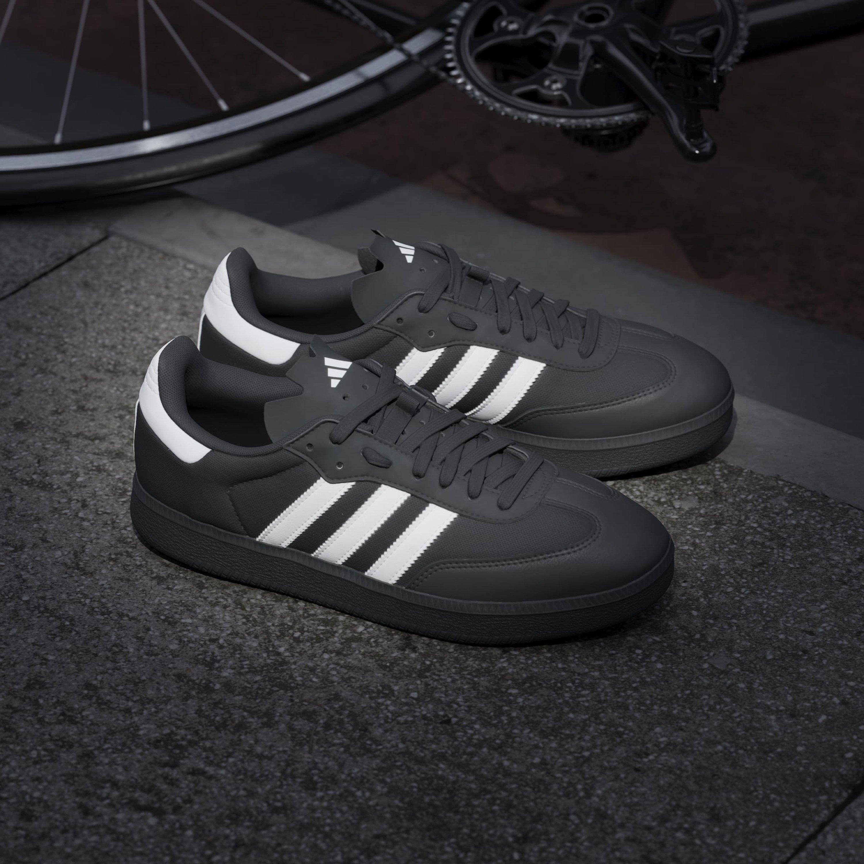 Core Black - adidas - Men's Velosamba Made With Nature Road Cycling Shoes - 15