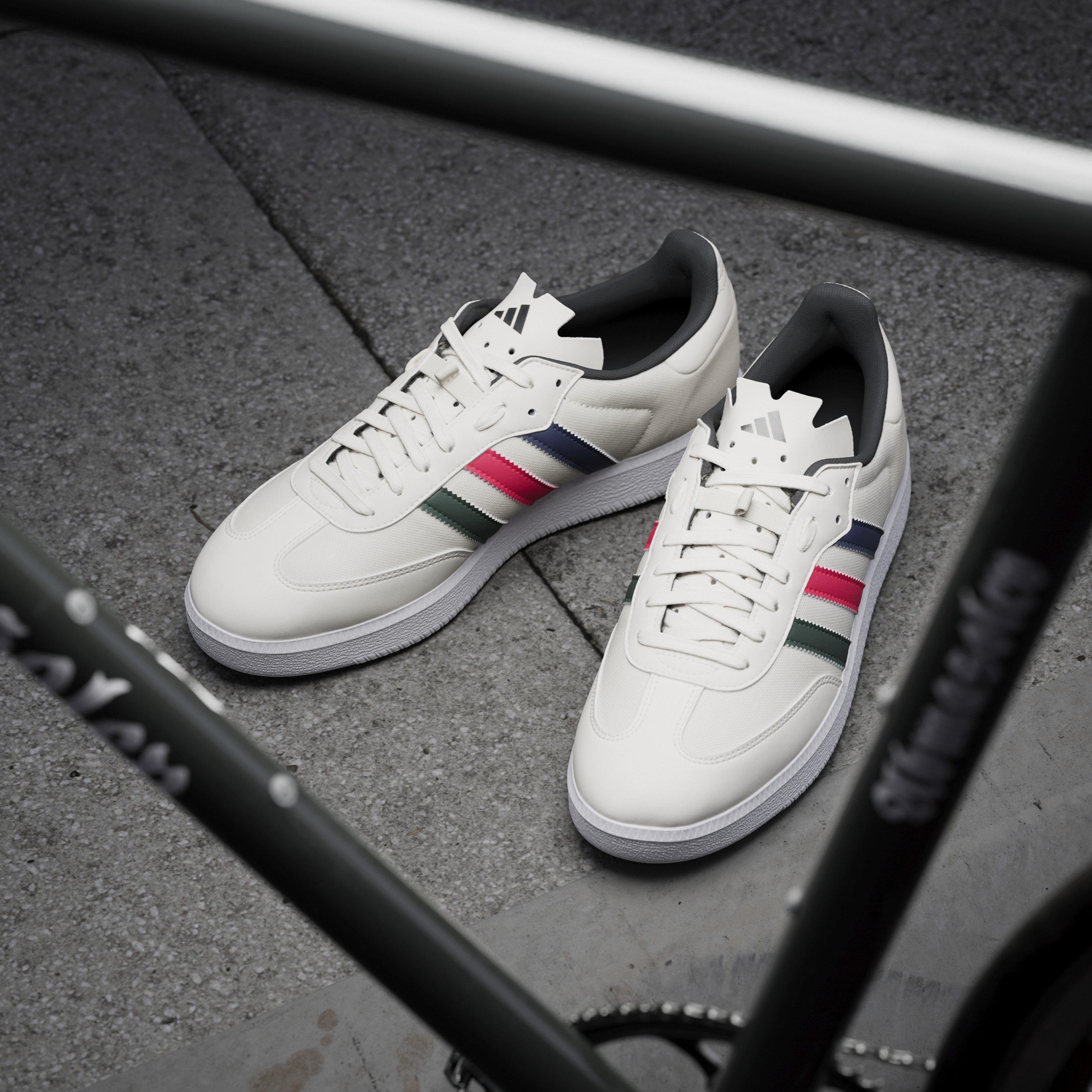 Chalk White - adidas - Men's Velosamba Made With Nature Road Cycling Shoes - 12