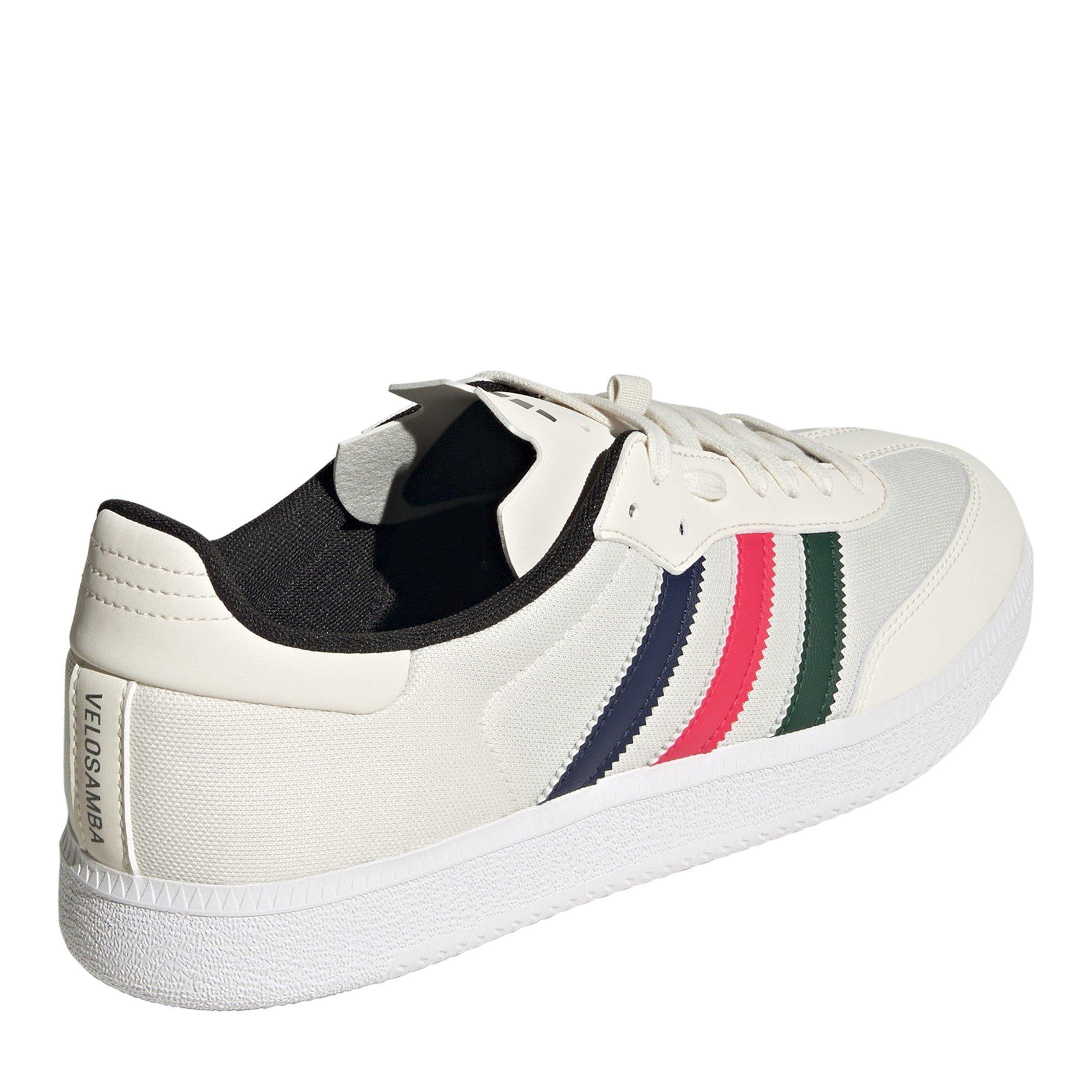 Chalk White - adidas - Men's Velosamba Made With Nature Road Cycling Shoes - 4