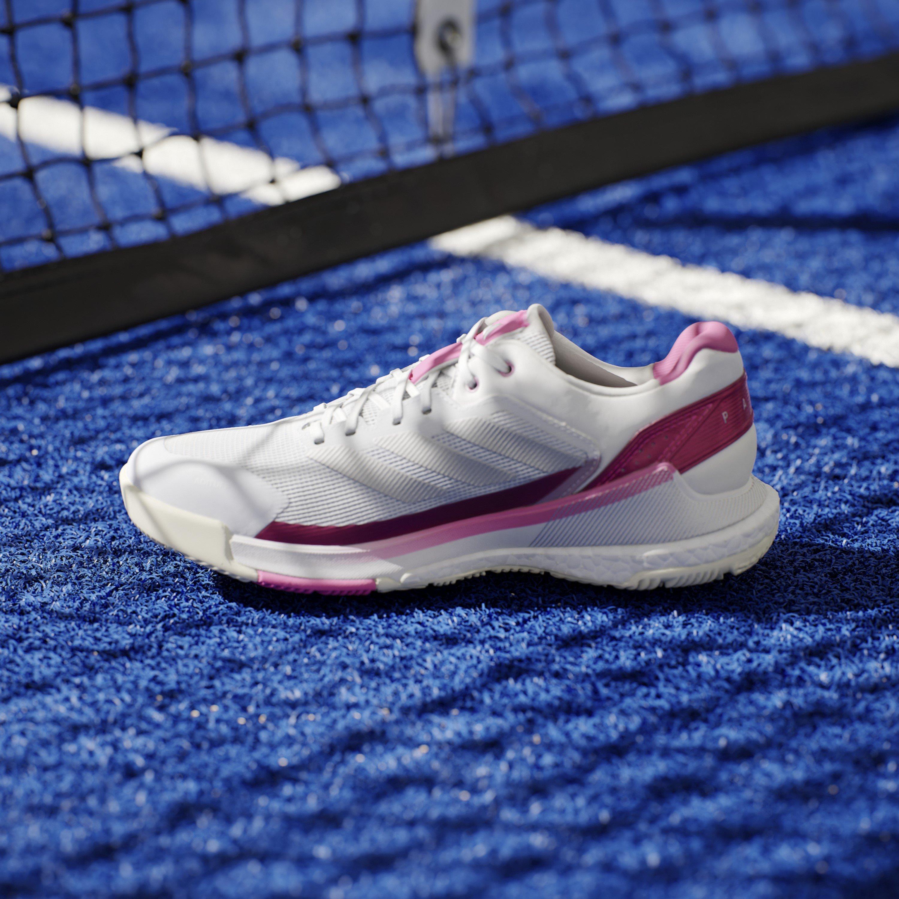 Bianco/Argento - adidas - Crazyquick BOOST Padel Shoes - 14