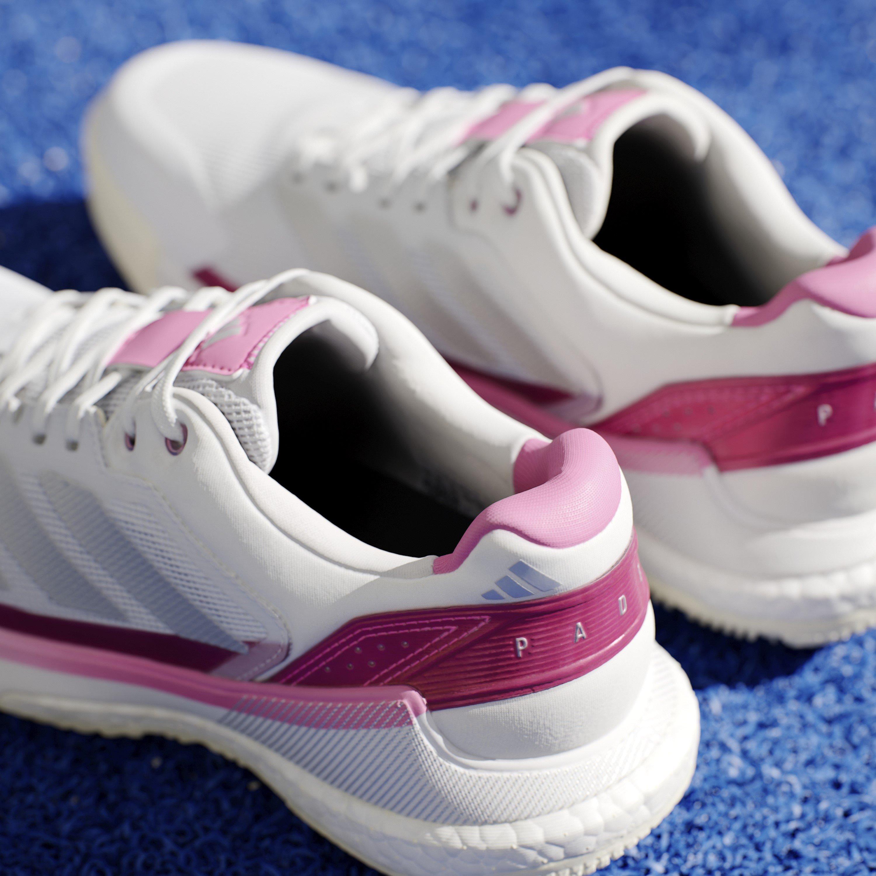 Bianco/Argento - adidas - Crazyquick BOOST Padel Shoes - 16