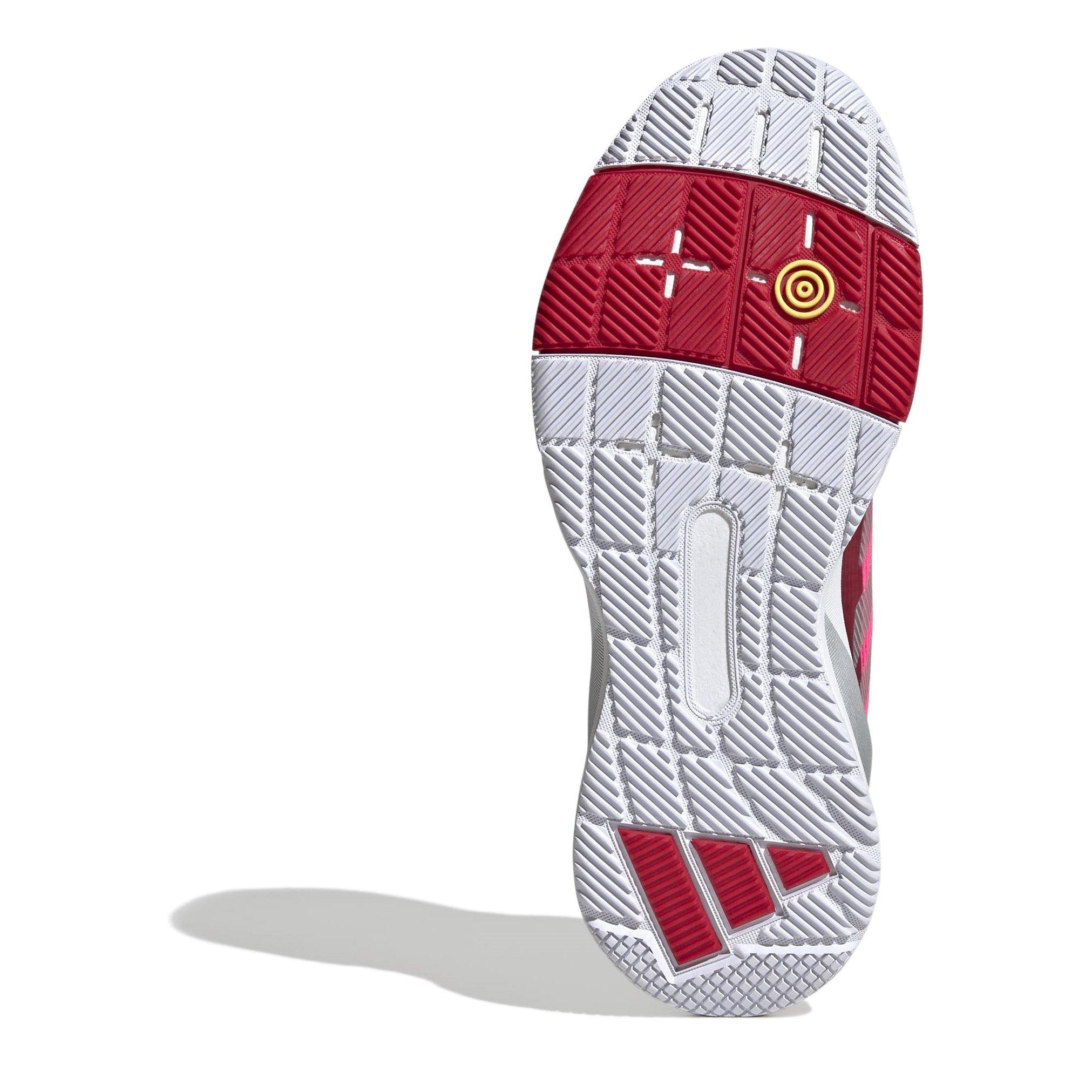 Pink/Sølv - adidas - Crazyquick Lightstrike Padel Shoes - 6