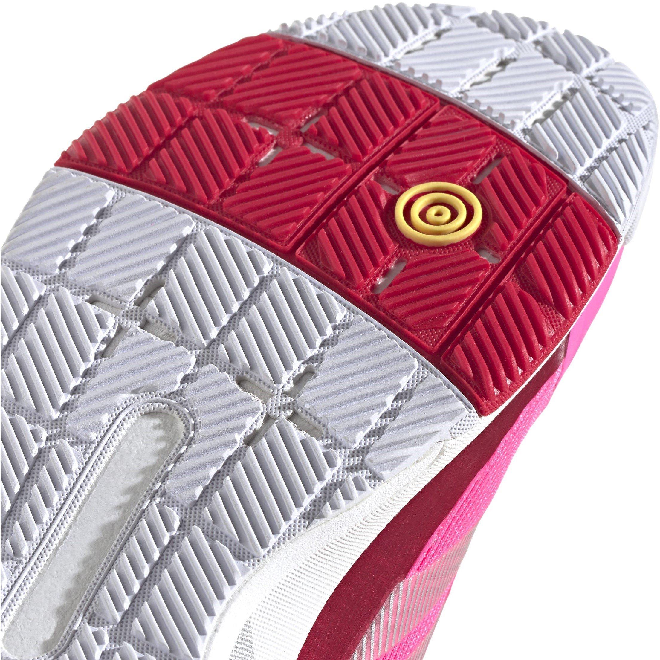 Pink/Sølv - adidas - Crazyquick Lightstrike Padel Shoes - 7