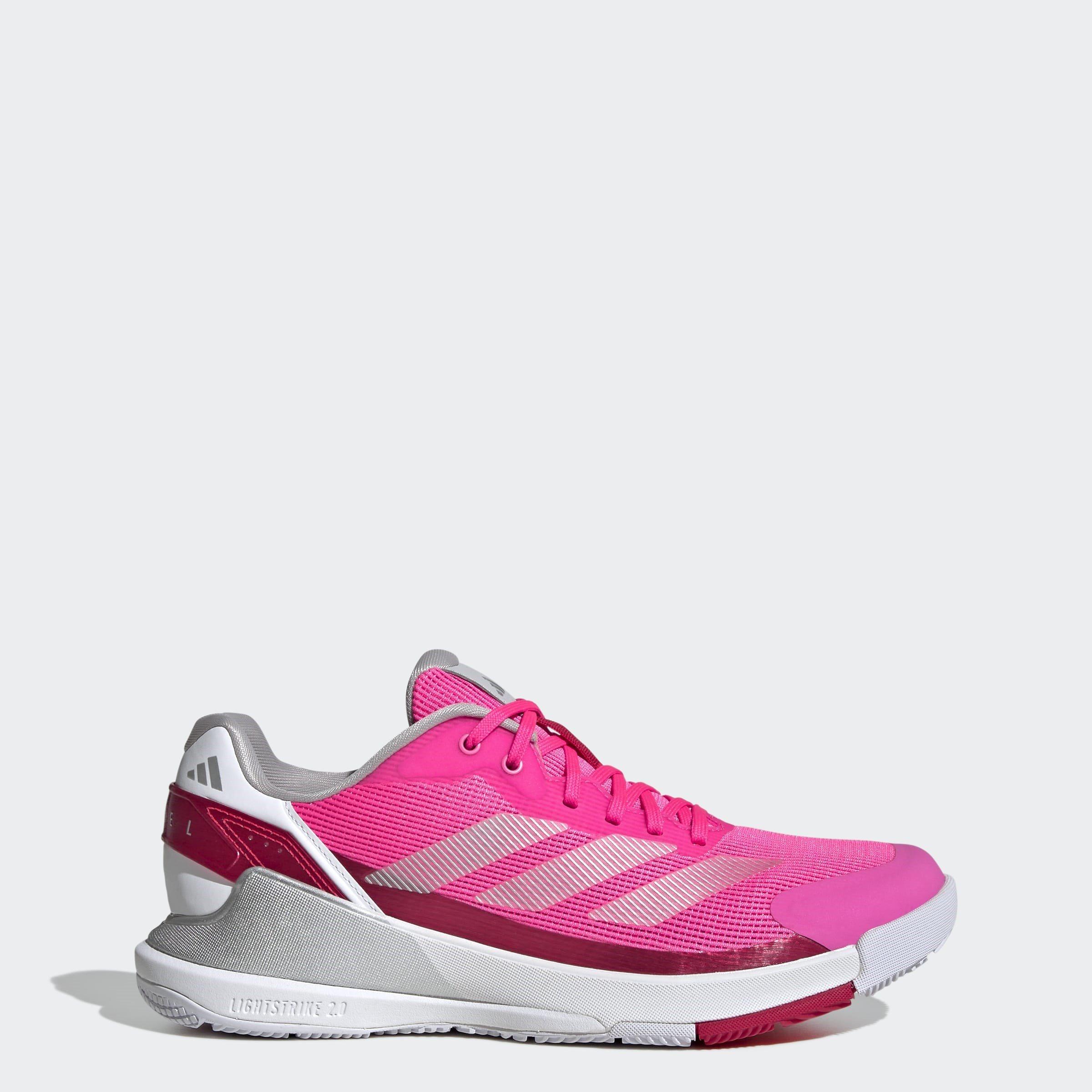 Pink/Sølv - adidas - Crazyquick Lightstrike Padel Shoes - 10