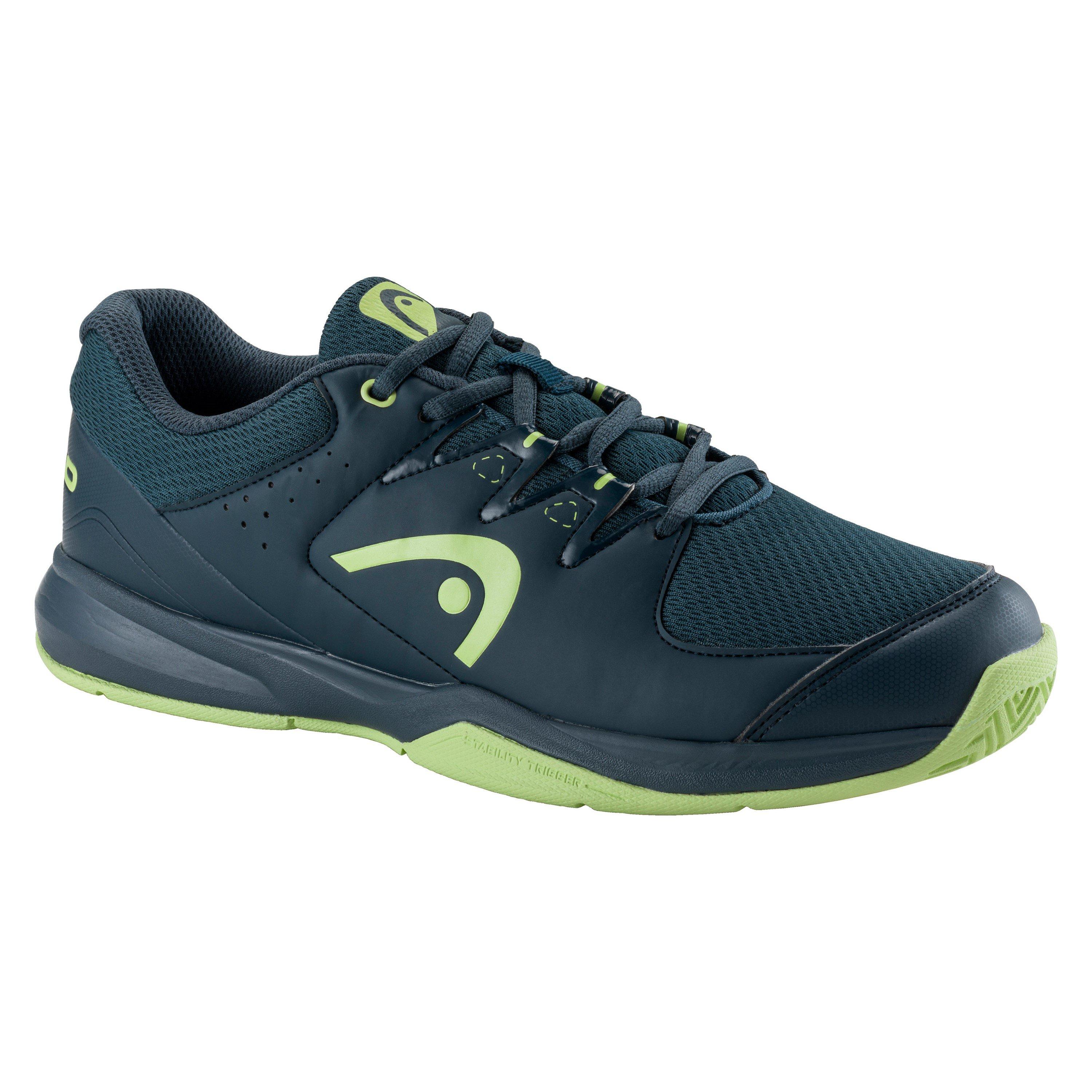 Navy Lime - HEAD - Grid 3.5 Indoor Court Shoes - 1