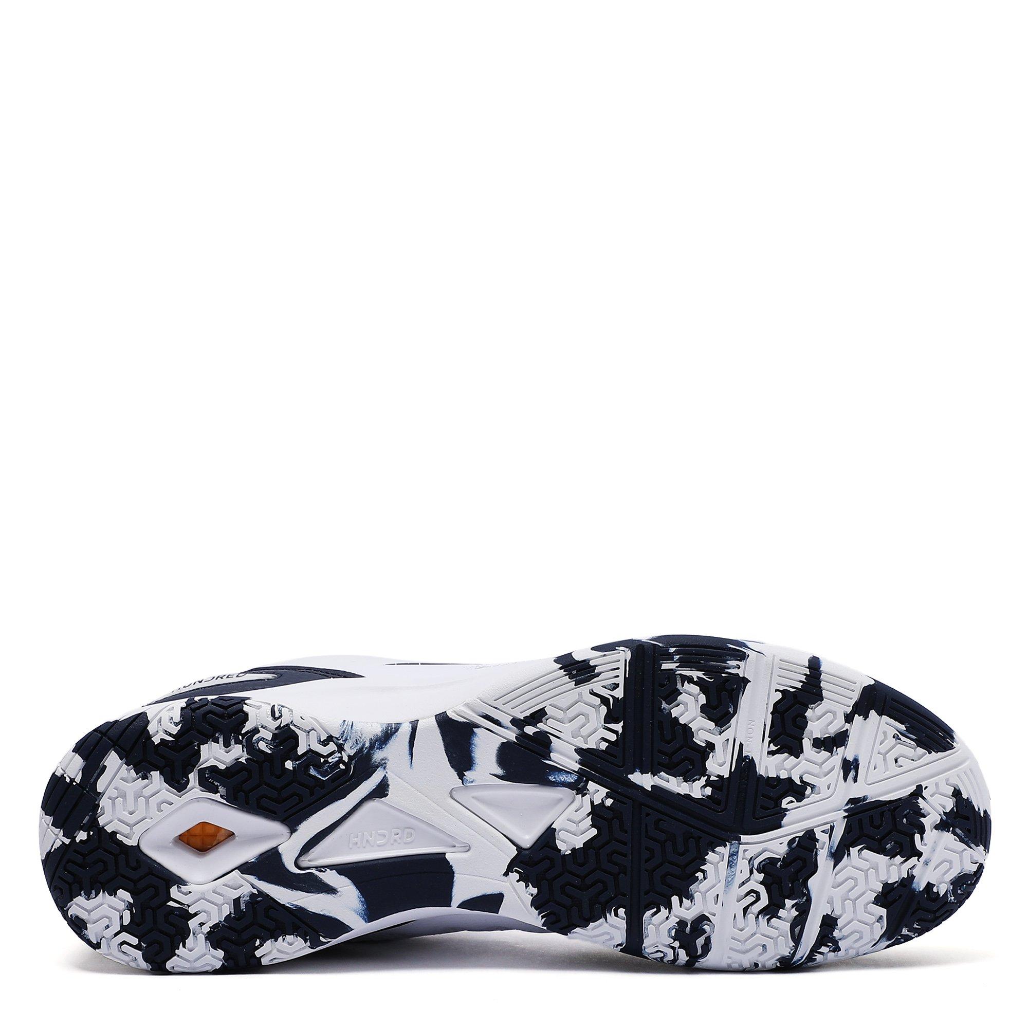 WHITE/NAVY - Hundred - Hundred Galaxy Mens Badminton Shoes - 4