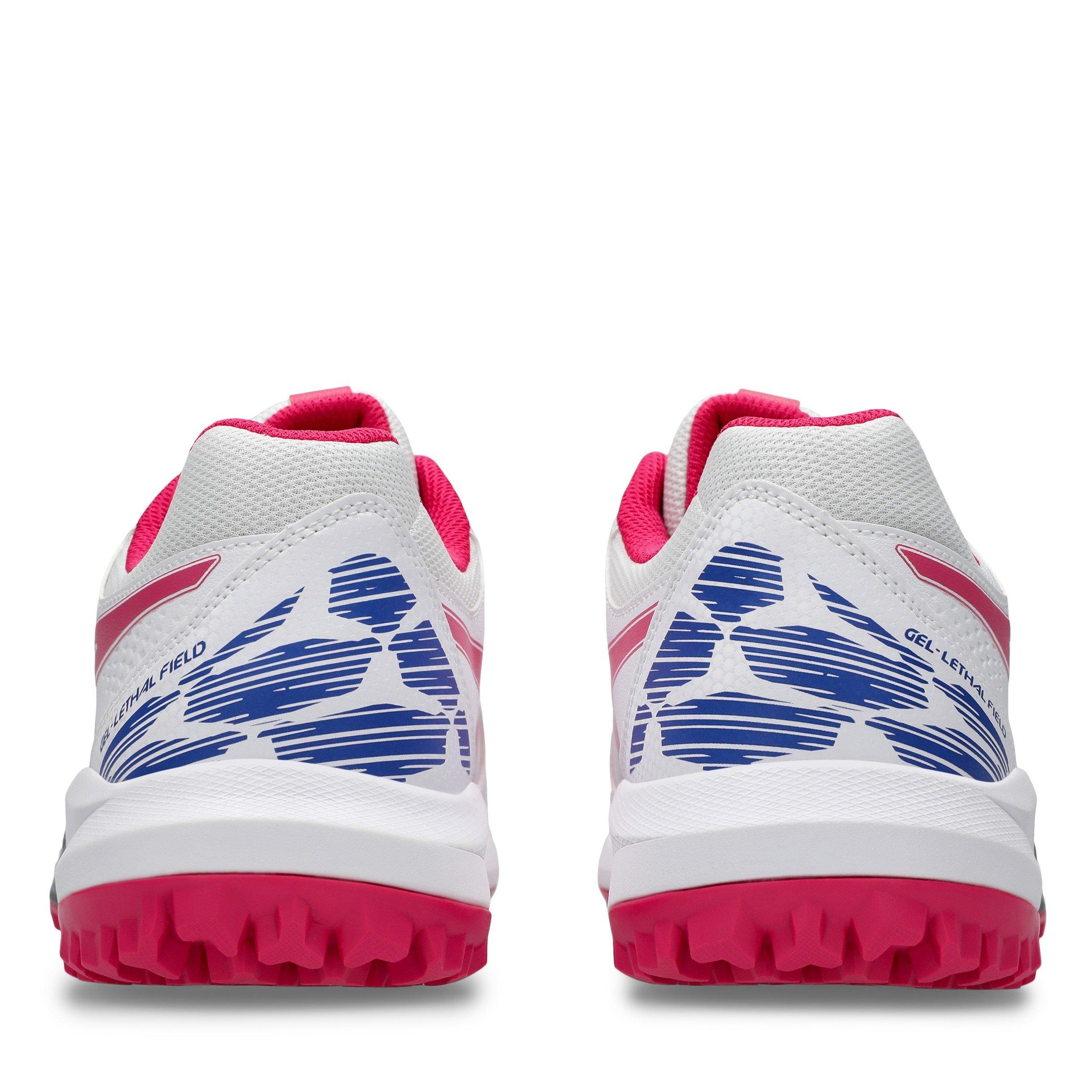 BIJELA/ROZA - Asics - Men's GEL Lethal Field Astro Hockey Shoes - 7