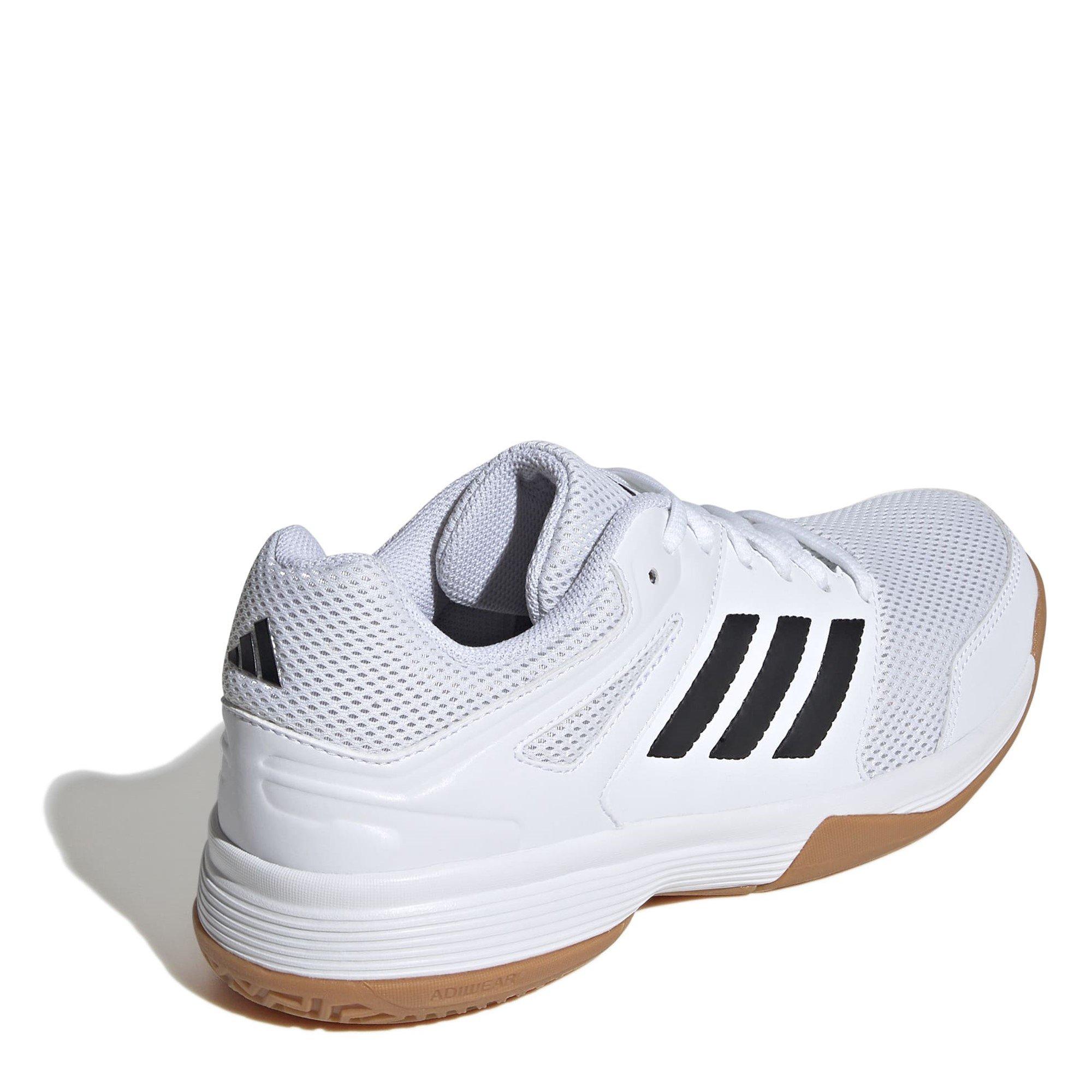 Ftwr White - adidas - Speedcourt Indoor Shoes Womens - 4