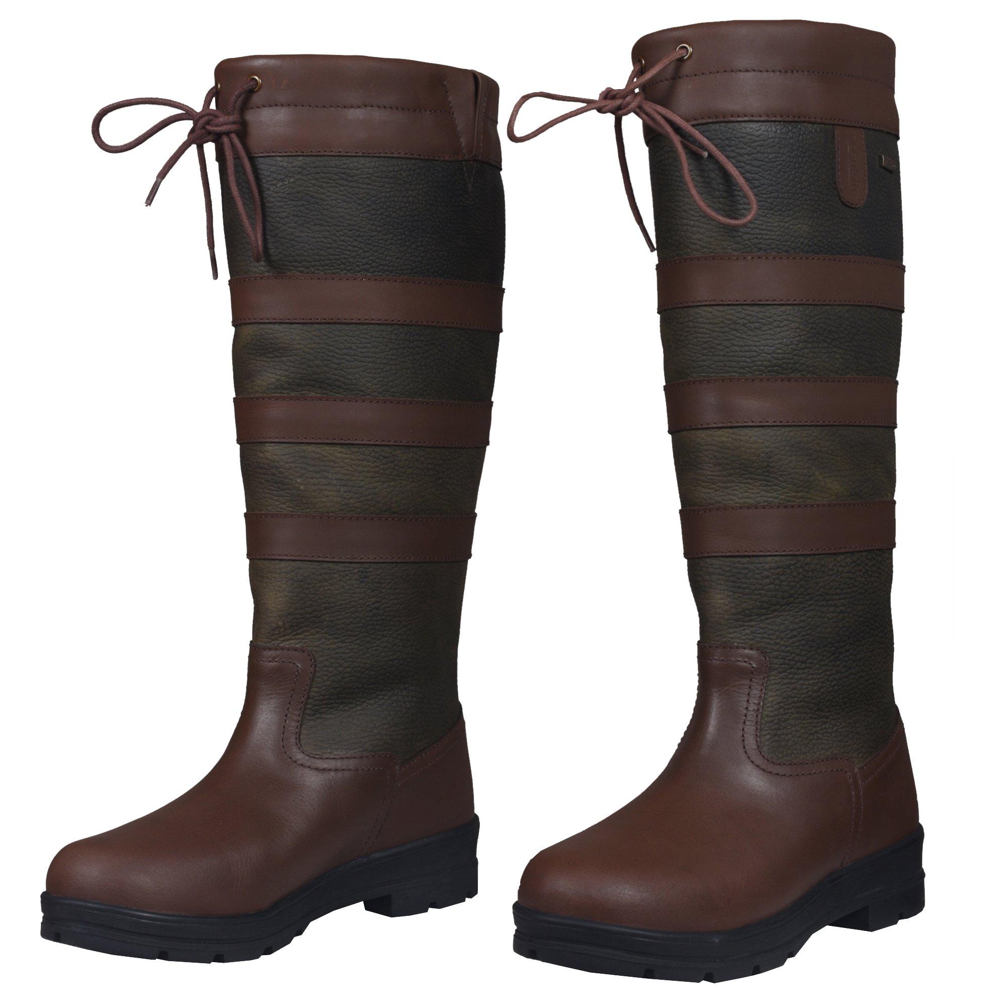 Brown/Olive - Requisite - Shelby Country Boots Adults - 1