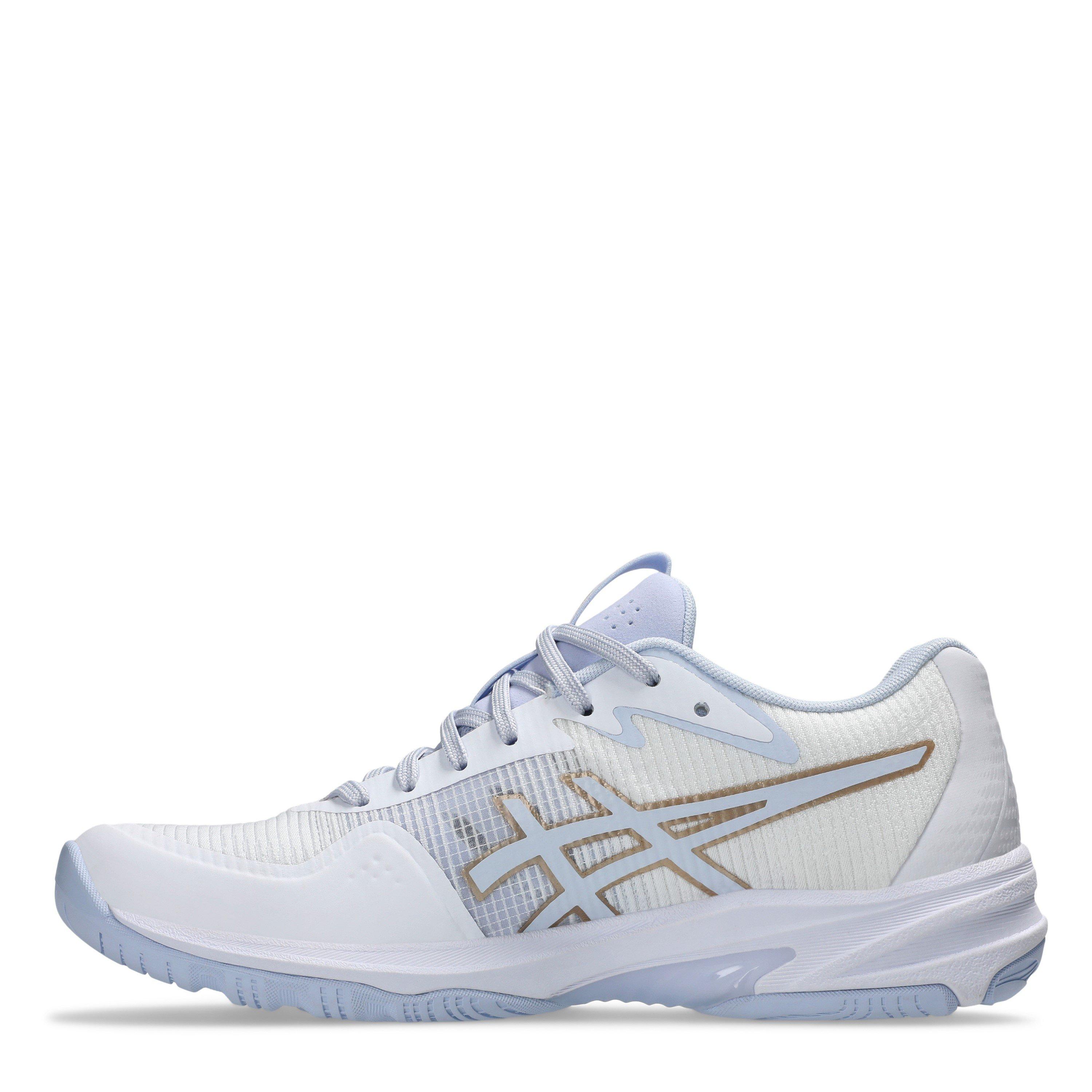 White/Blue Fd - Asics - Netburner Professional Netball Shoes - 2