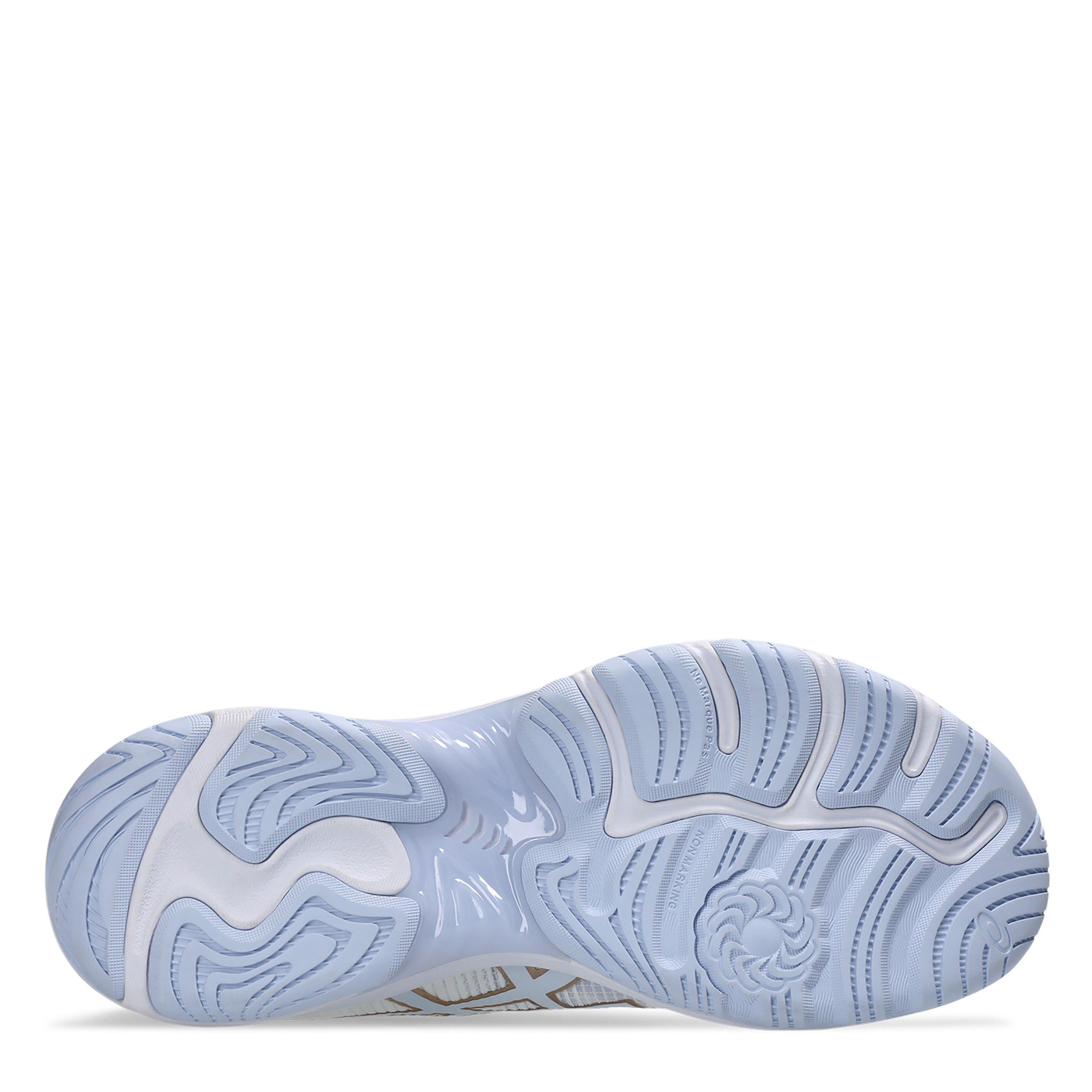 White/Blue Fd - Asics - Netburner Professional Netball Shoes - 3